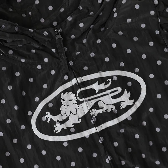 Mystic Nylon Reflective Short Sleeve Hooded Zip-Up