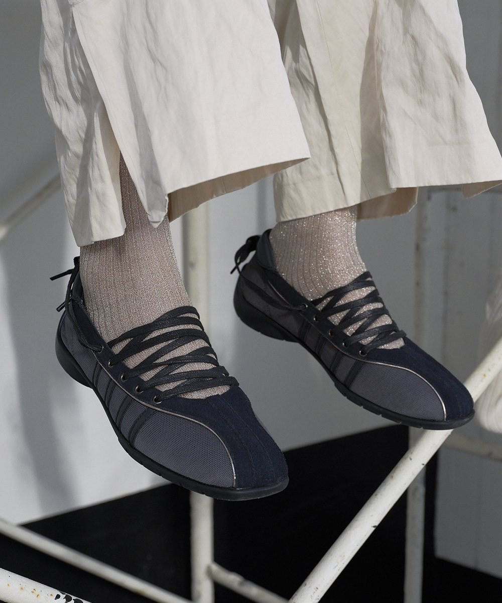 BLISS LACEUP SNEAKERS(COW SUEDE) / 4 COLOR