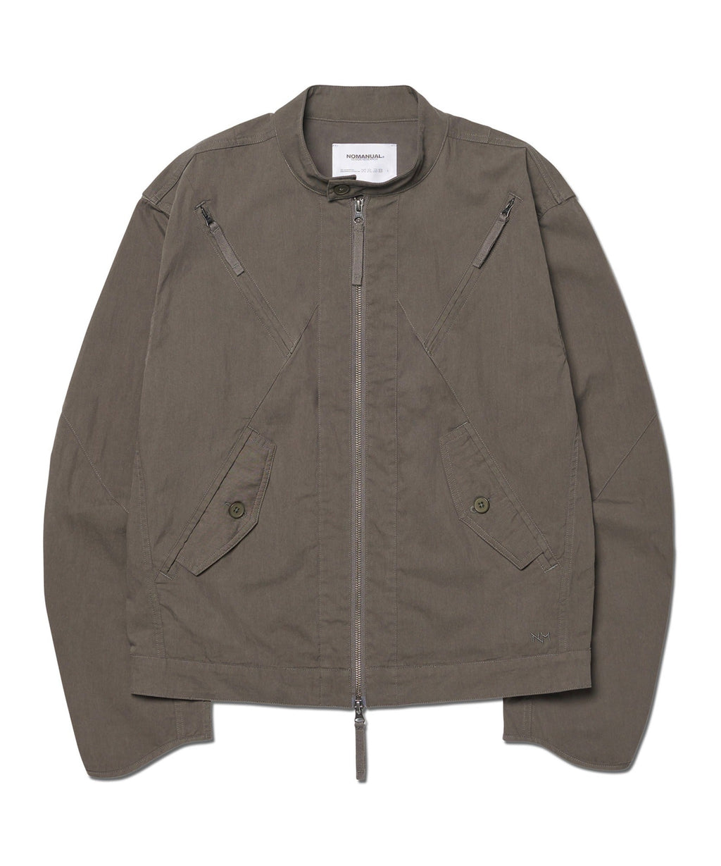 SLASH ZIPPER JACKET / 2 COLOR