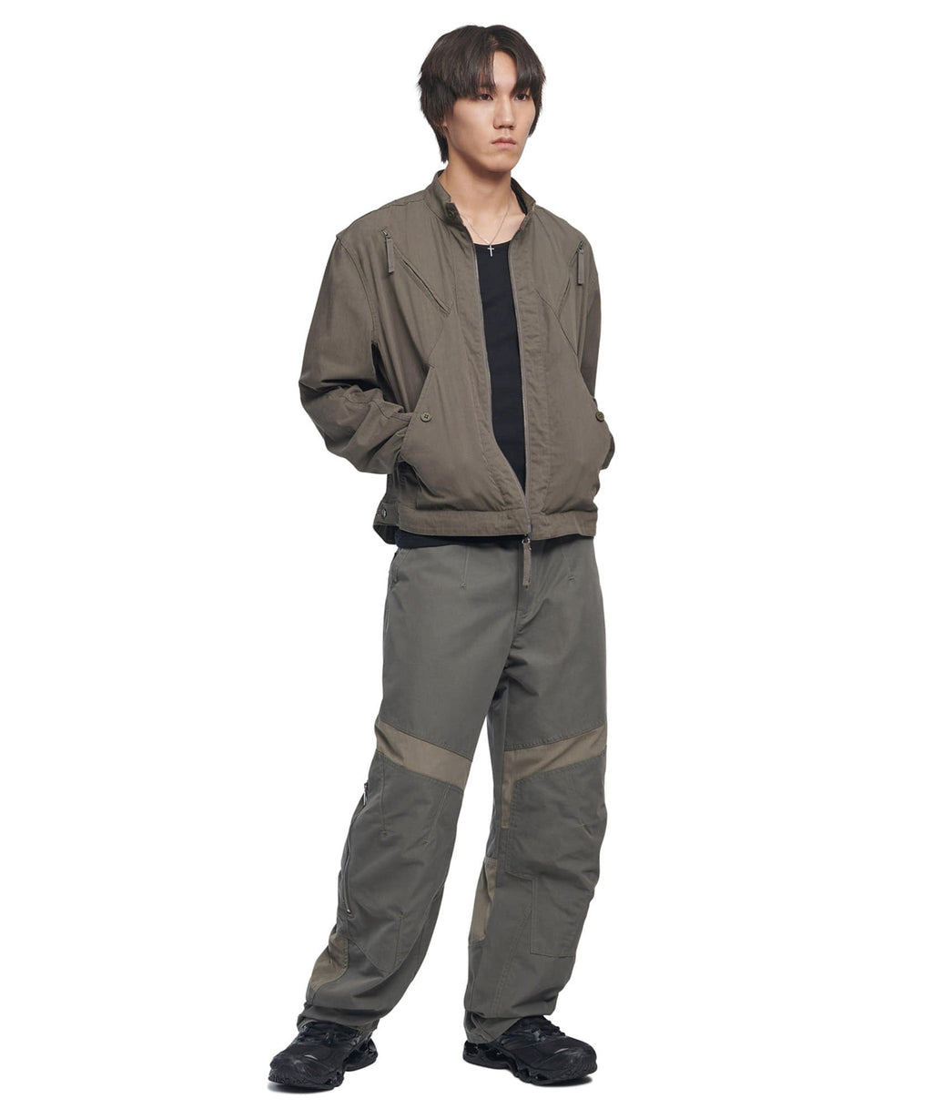 SLASH ZIPPER JACKET / 2 COLOR