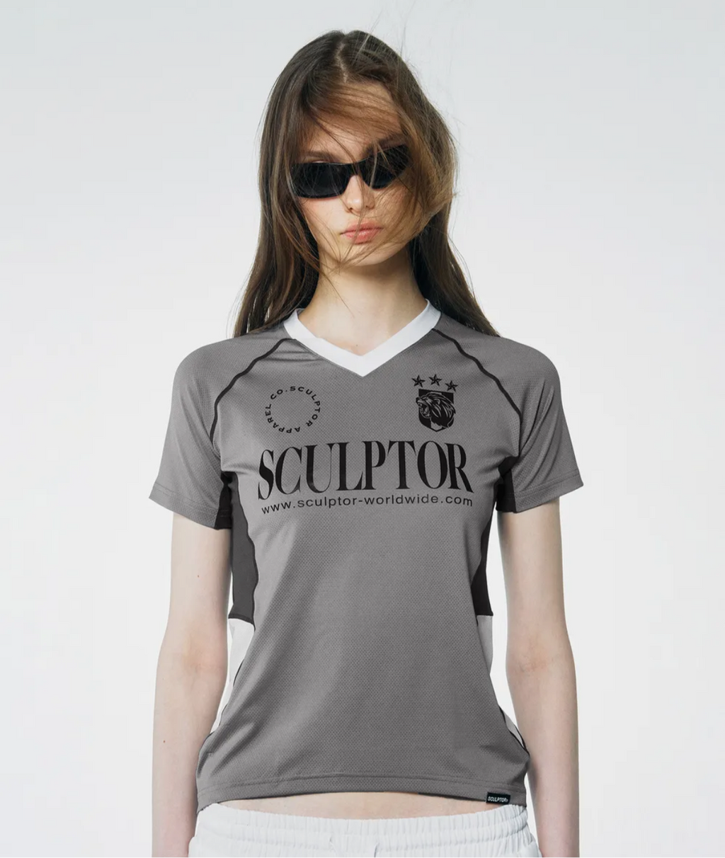 Sports Jersey Tee Gray