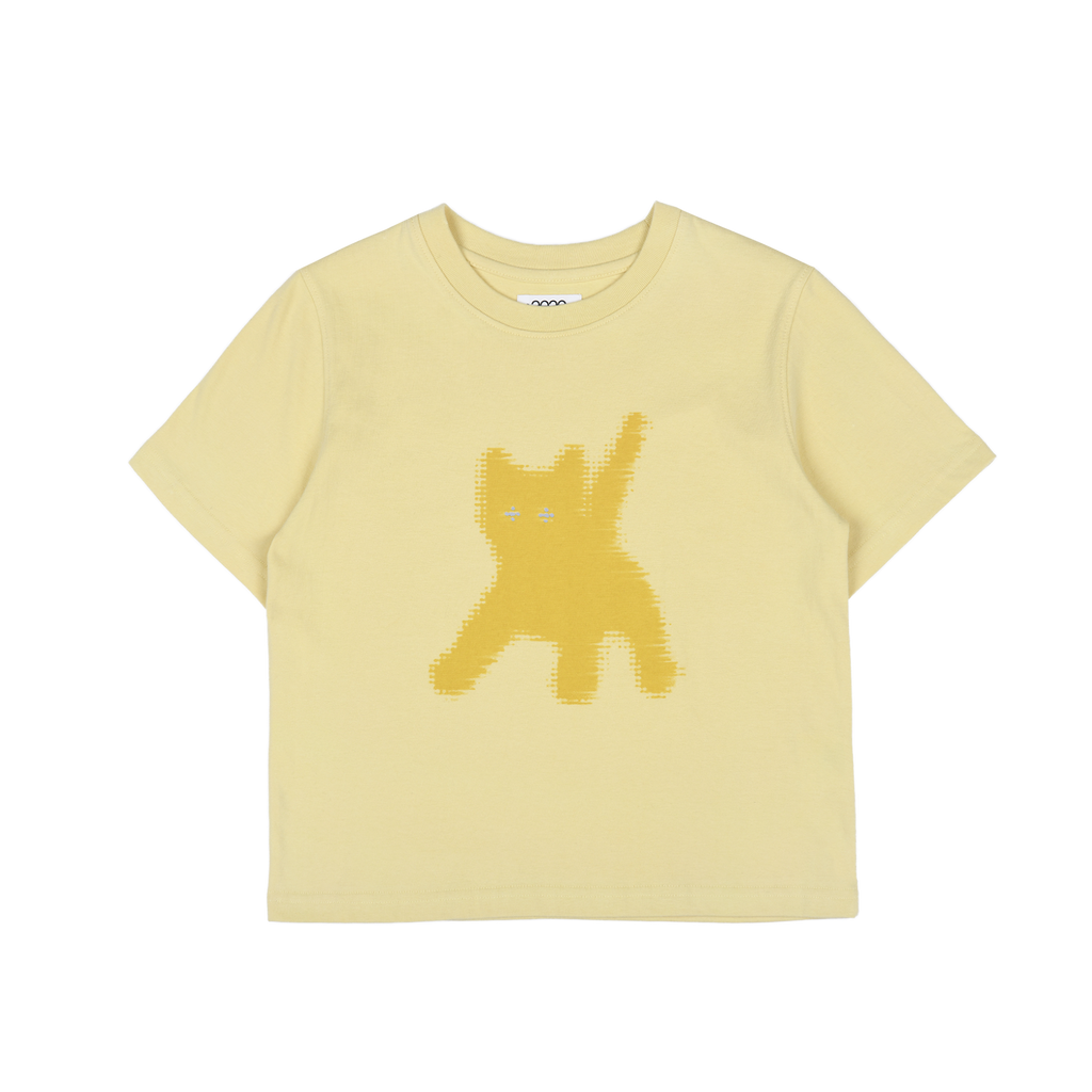 FLASHED CATS EYE CROP T-SHIRTS / 6 Color