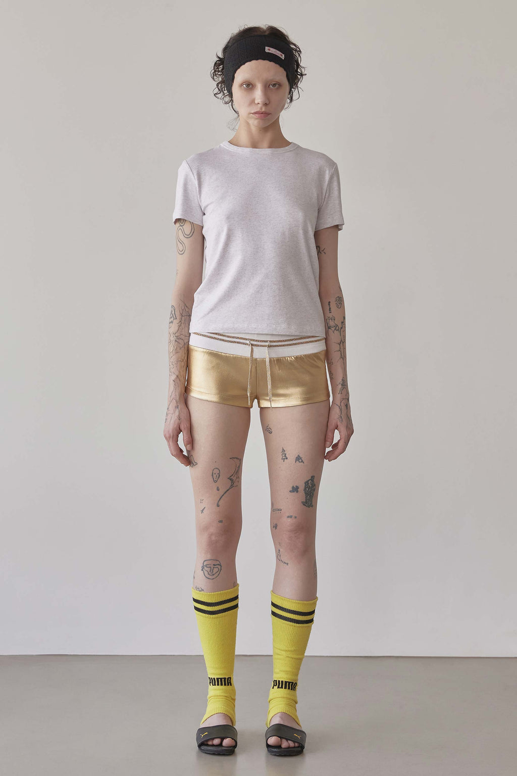 The Day Dreamers Tee White Melange