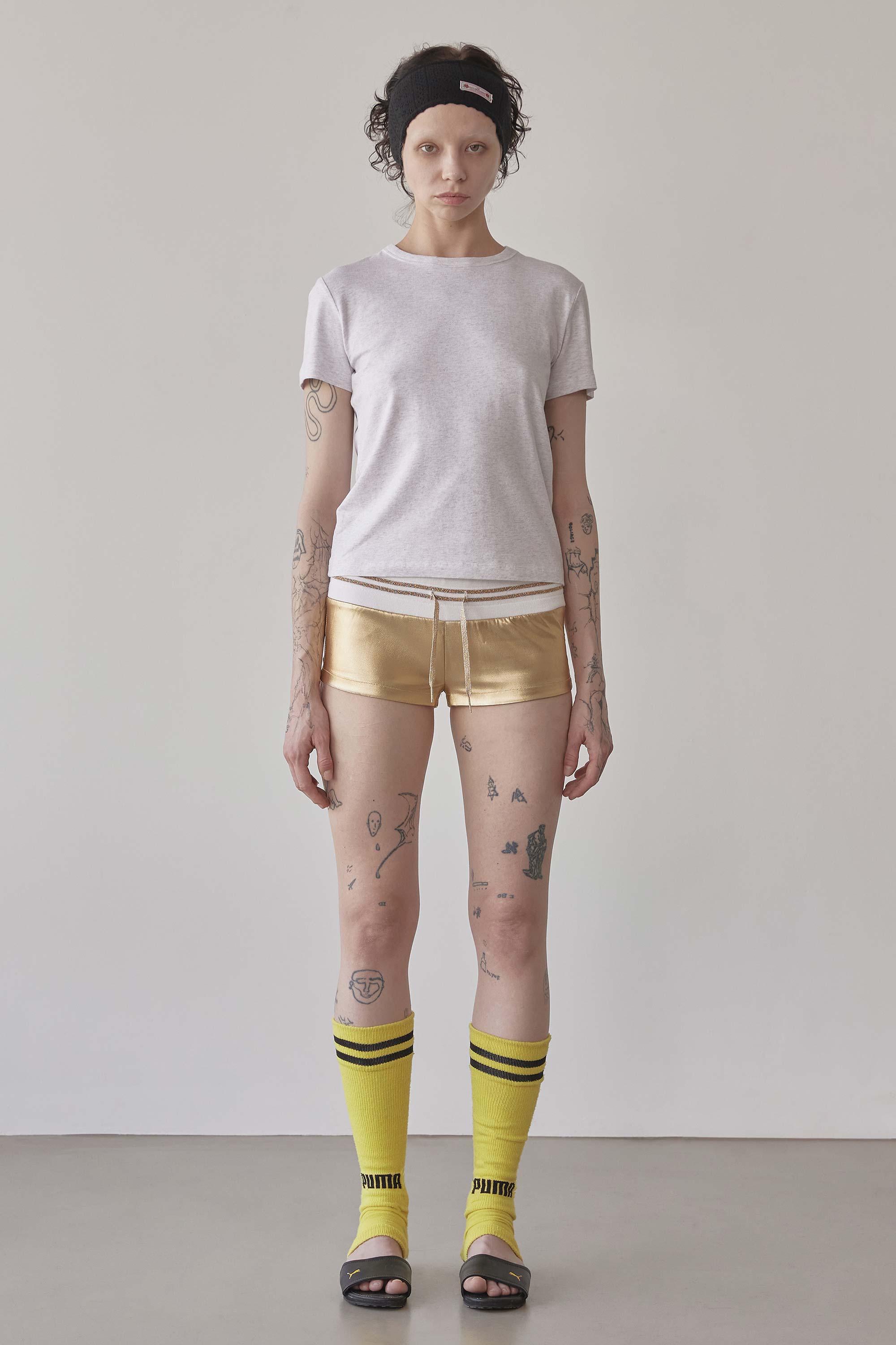 The Day Dreamers Tee White Melange