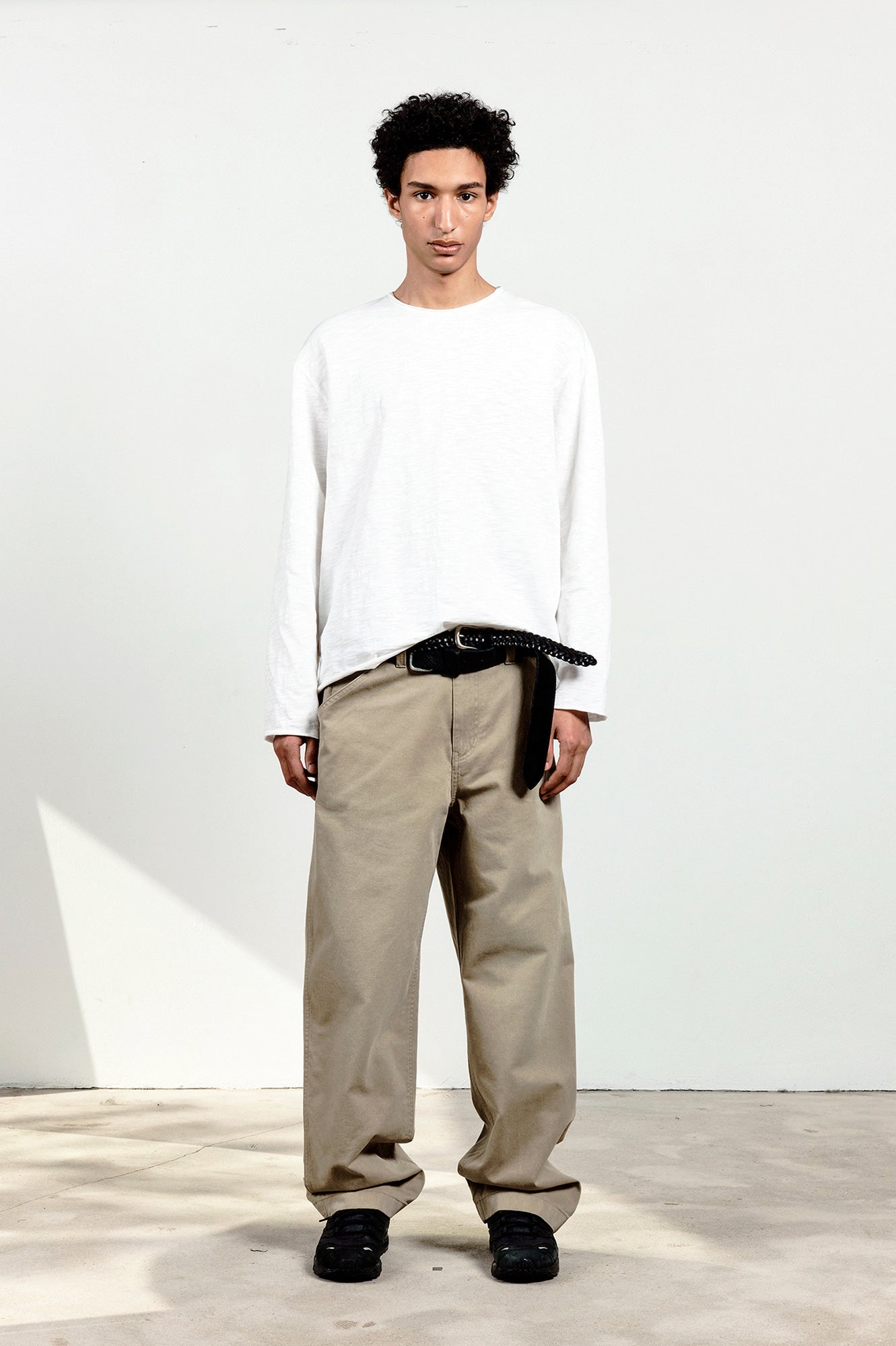 Brushed Chino Pants / 2 Color