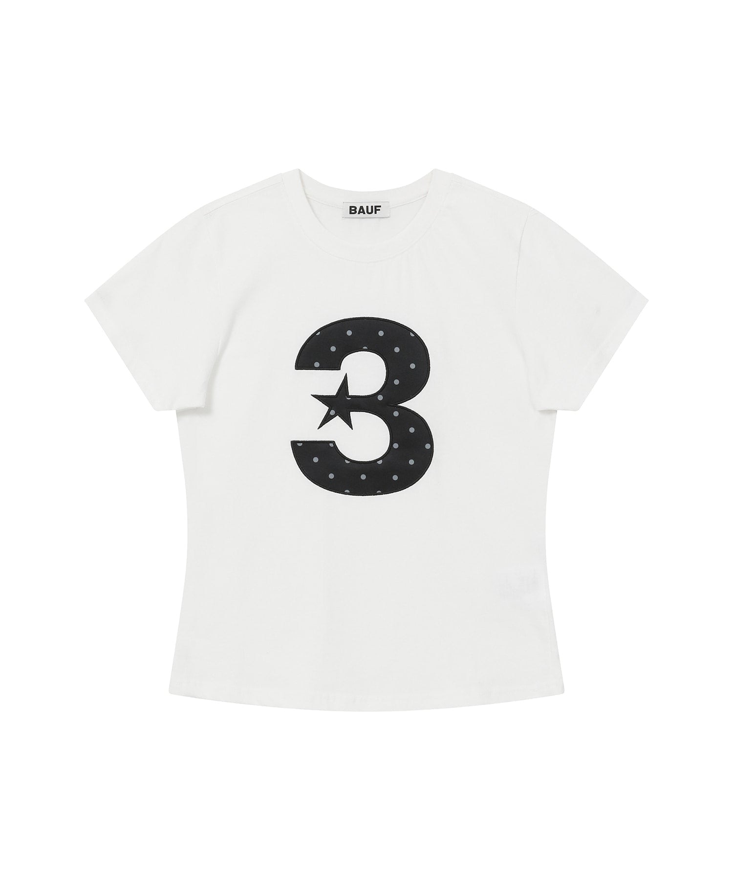 3 logo Dot Slim Fit T-shirt White