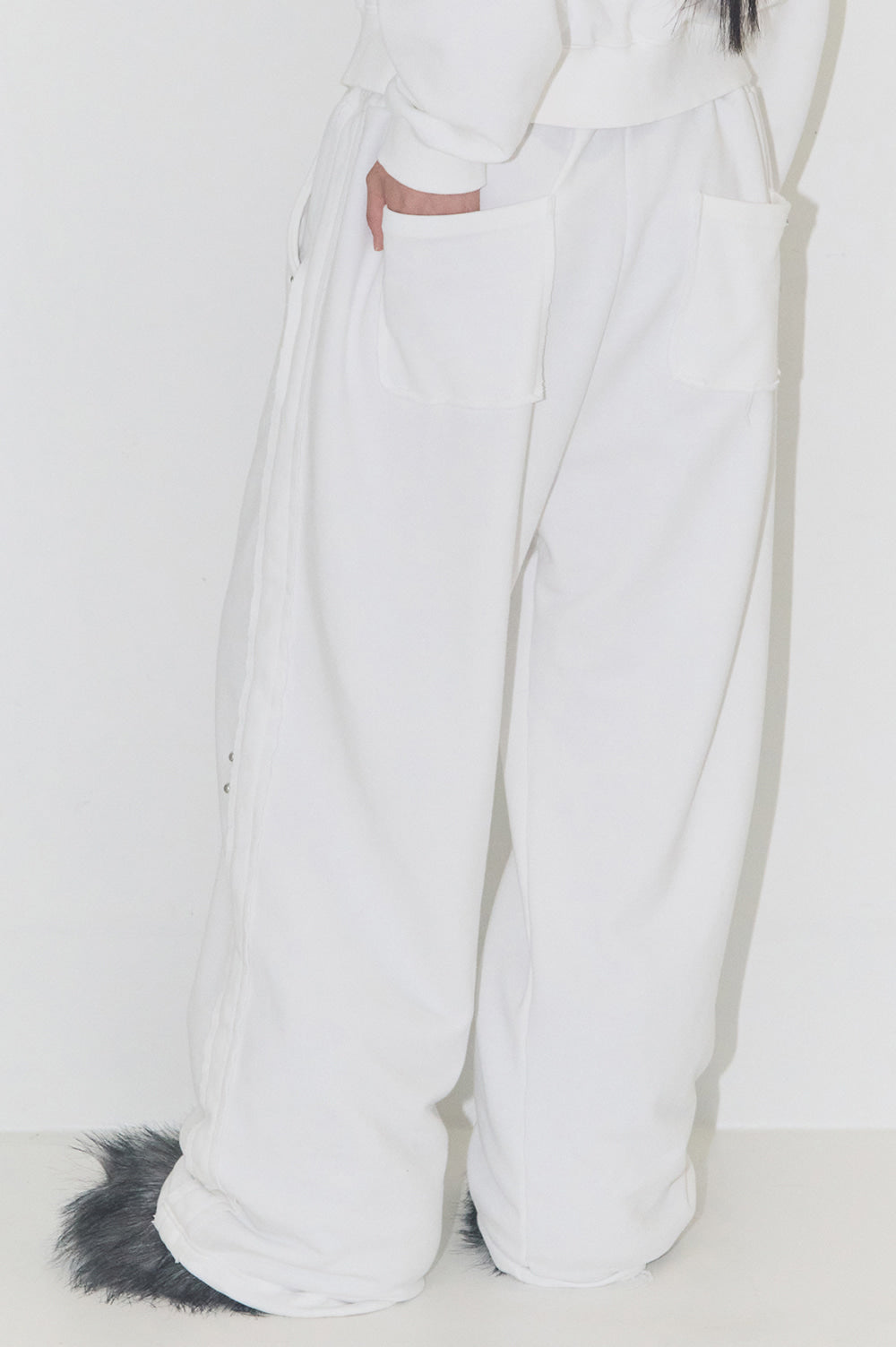 Frade Sweat Pants White