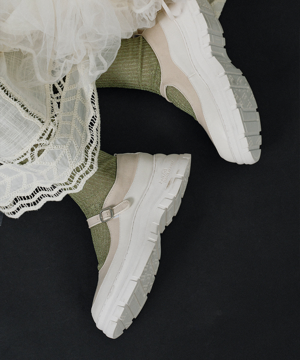 FLATFORM STRAP MARYJANES / 3 Color