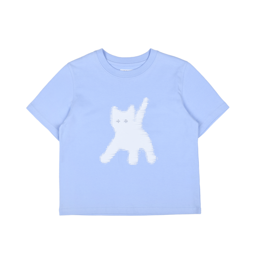 FLASHED CATS EYE CROP T-SHIRTS / 6 Color