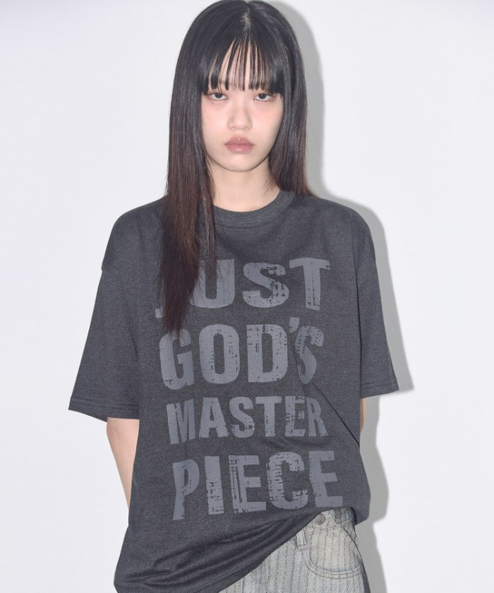 MASTERPIECE BOX TEE (CHARCOAL)