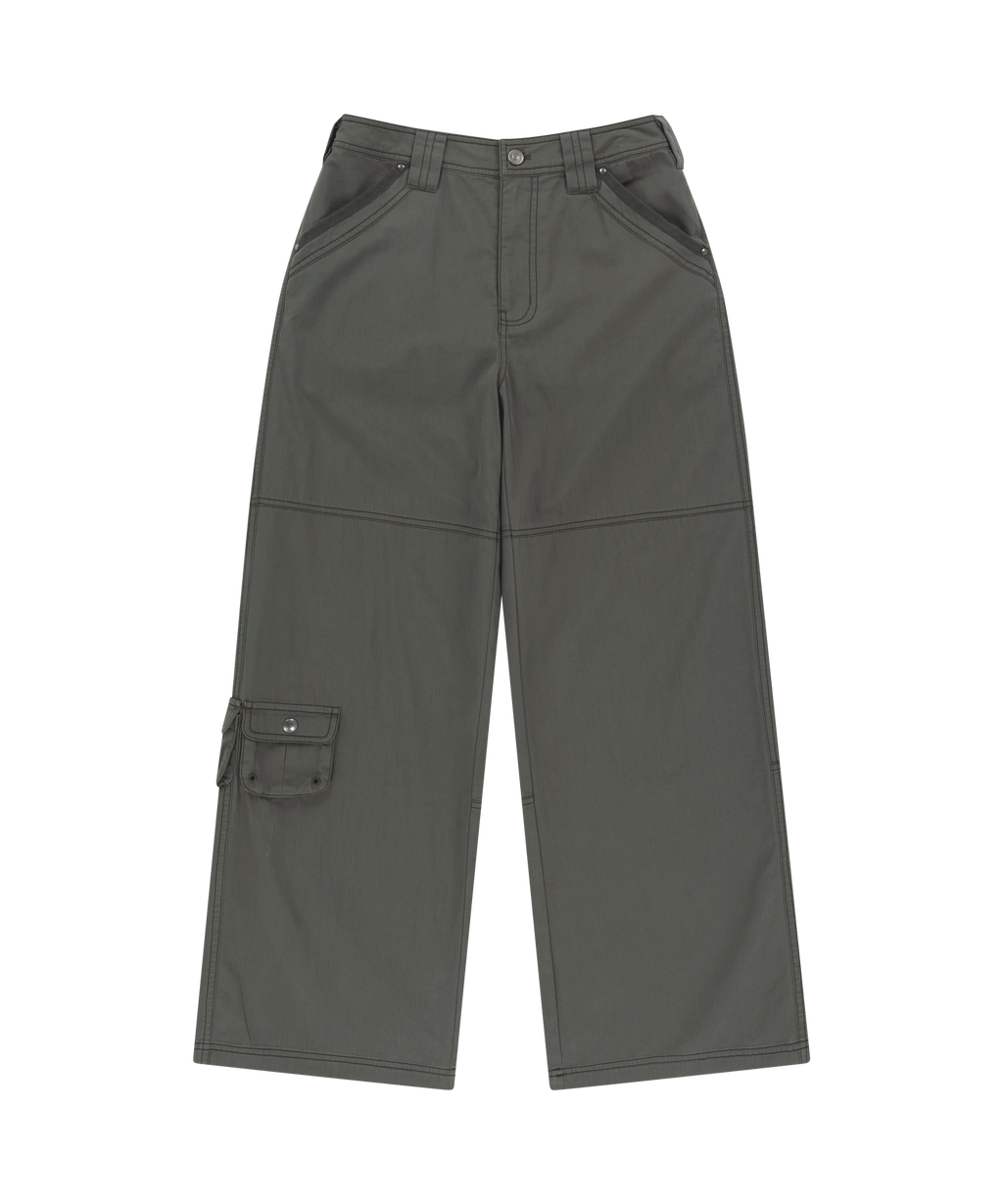 SNAP WORK PANTS KHAKI