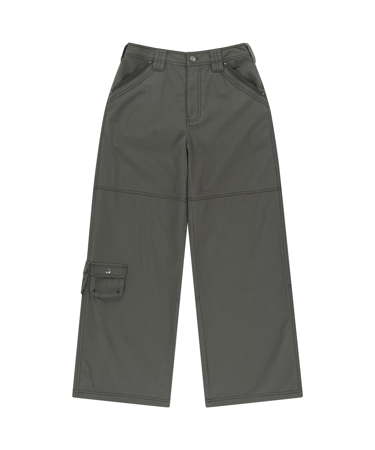 SNAP WORK PANTS KHAKI