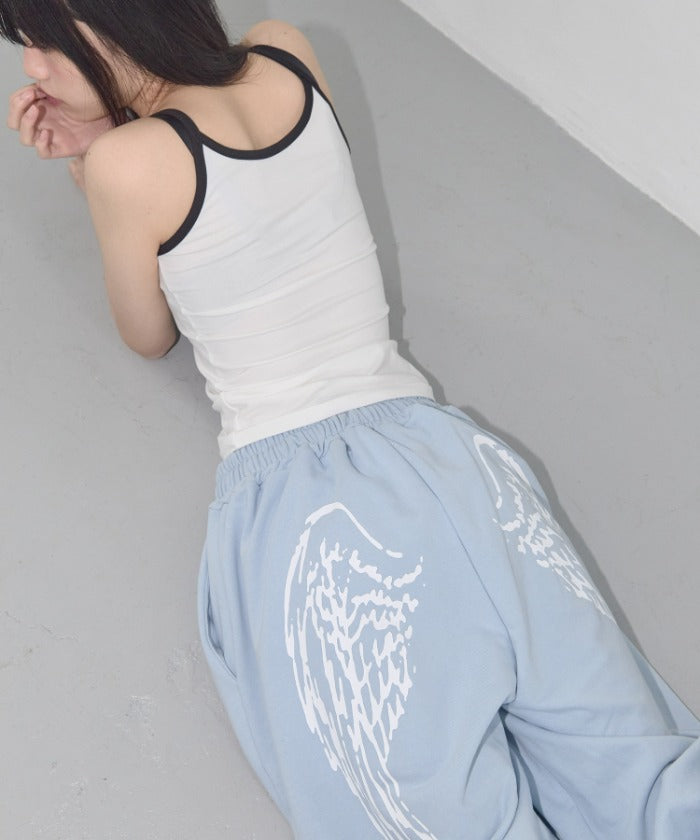ANGEL VINTAGE SWEATPANTS (SKY BLUE)
