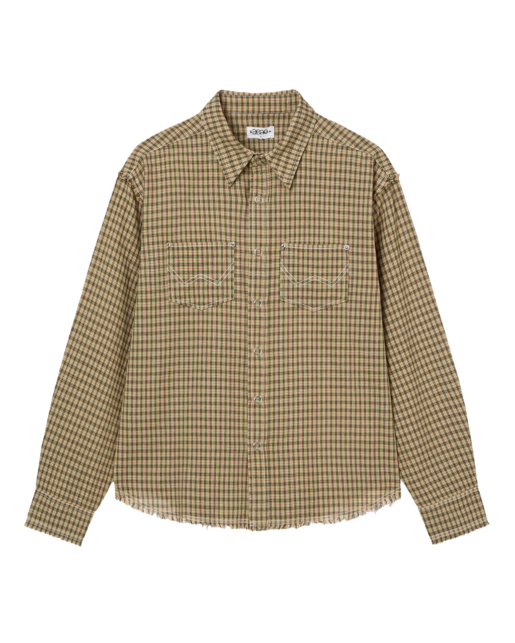 WESTERN CHECK SHIRTS / 2 COLOR