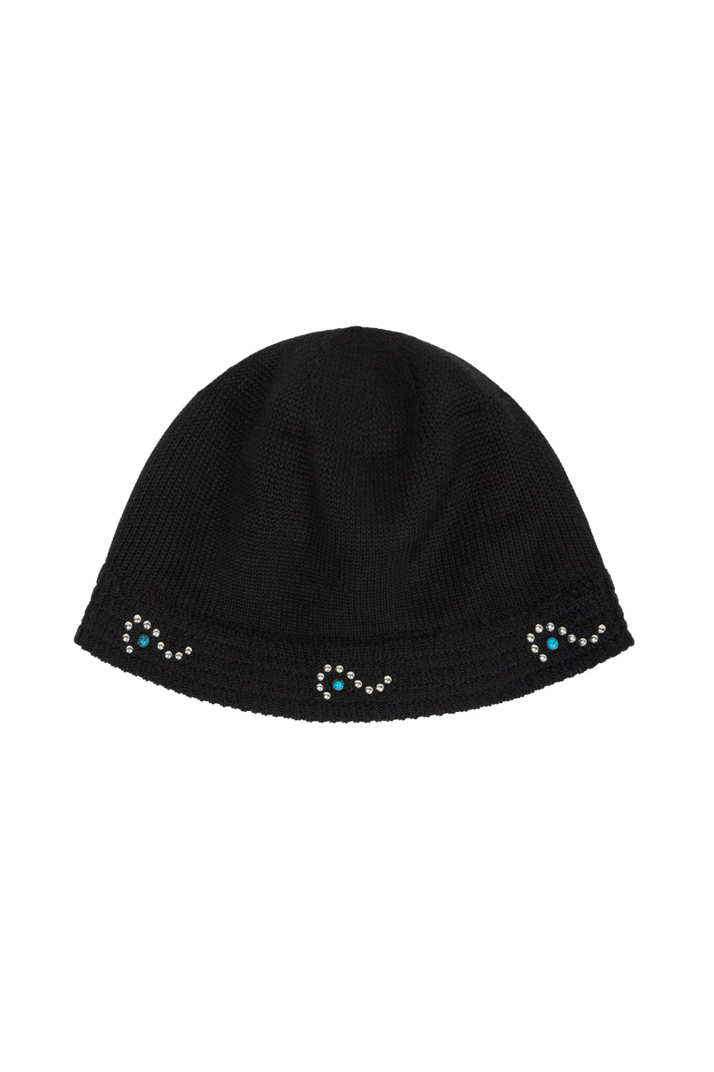 Multi Studded Knit Bucket Hat (Wave)