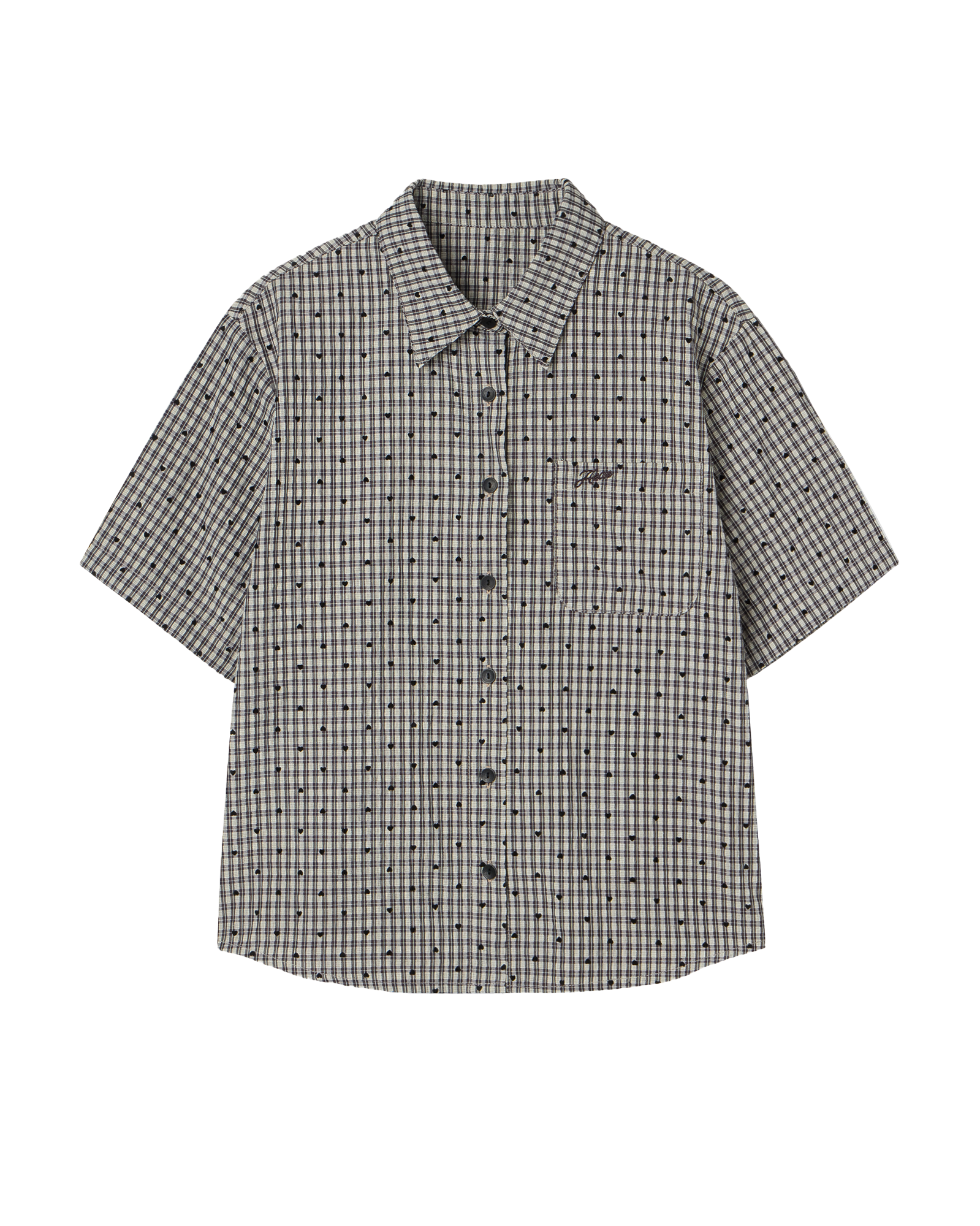 HEART CHECK SHIRTS COOKIE