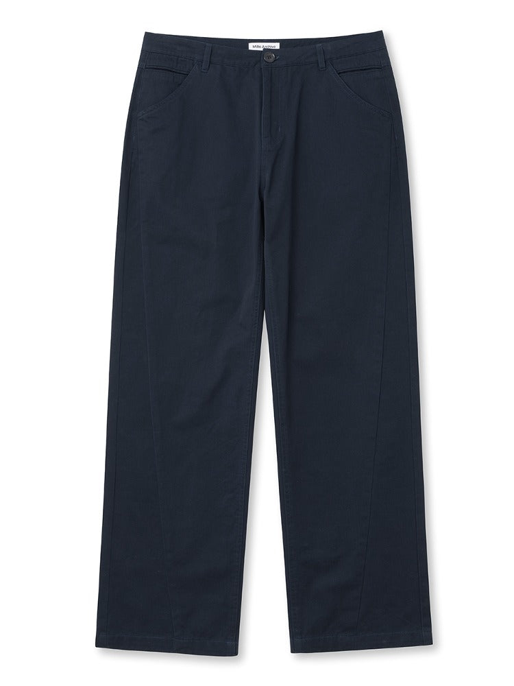 Straight Fit Chino Pants Navy