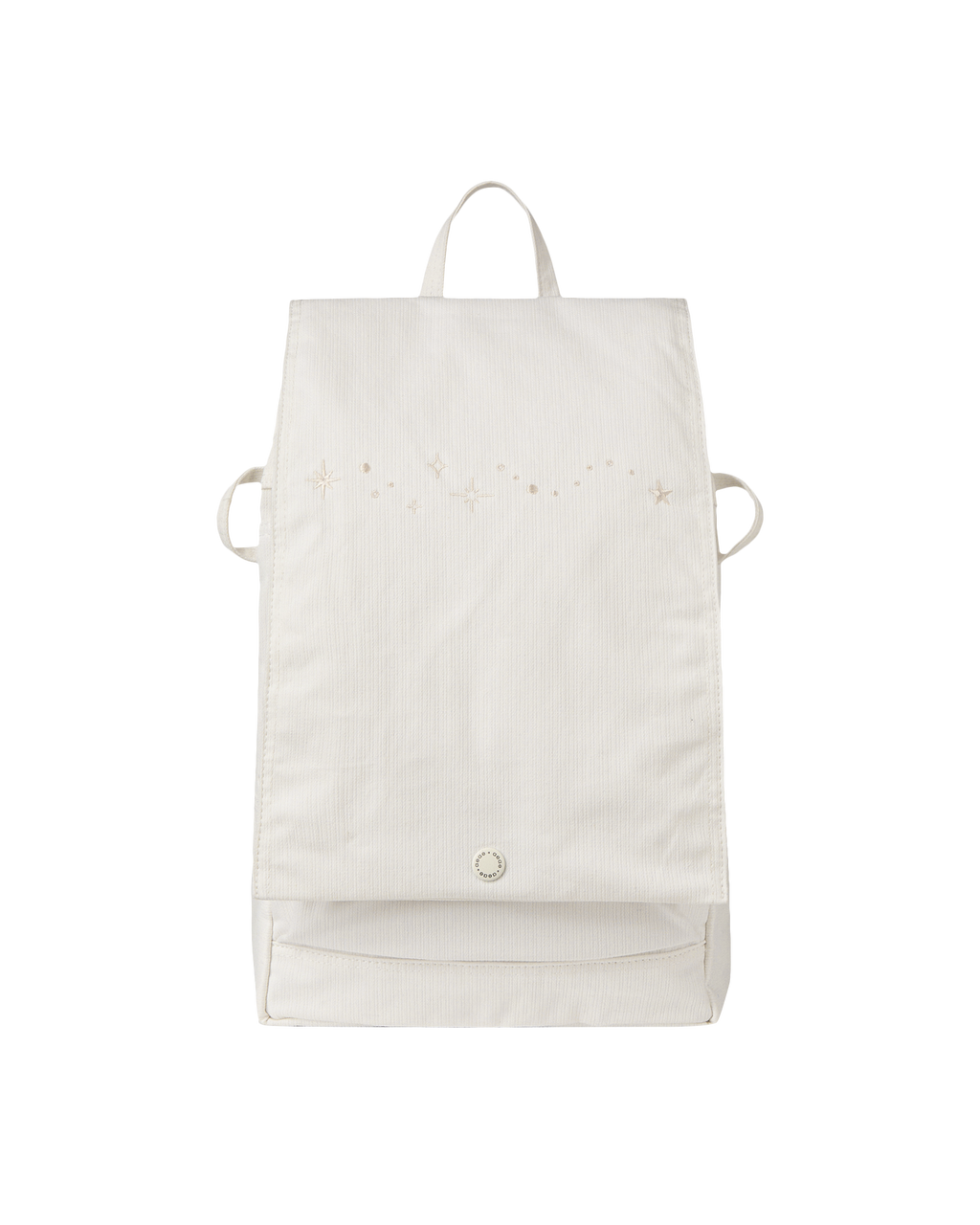 FLAP COVER BACKPACK WHITE
