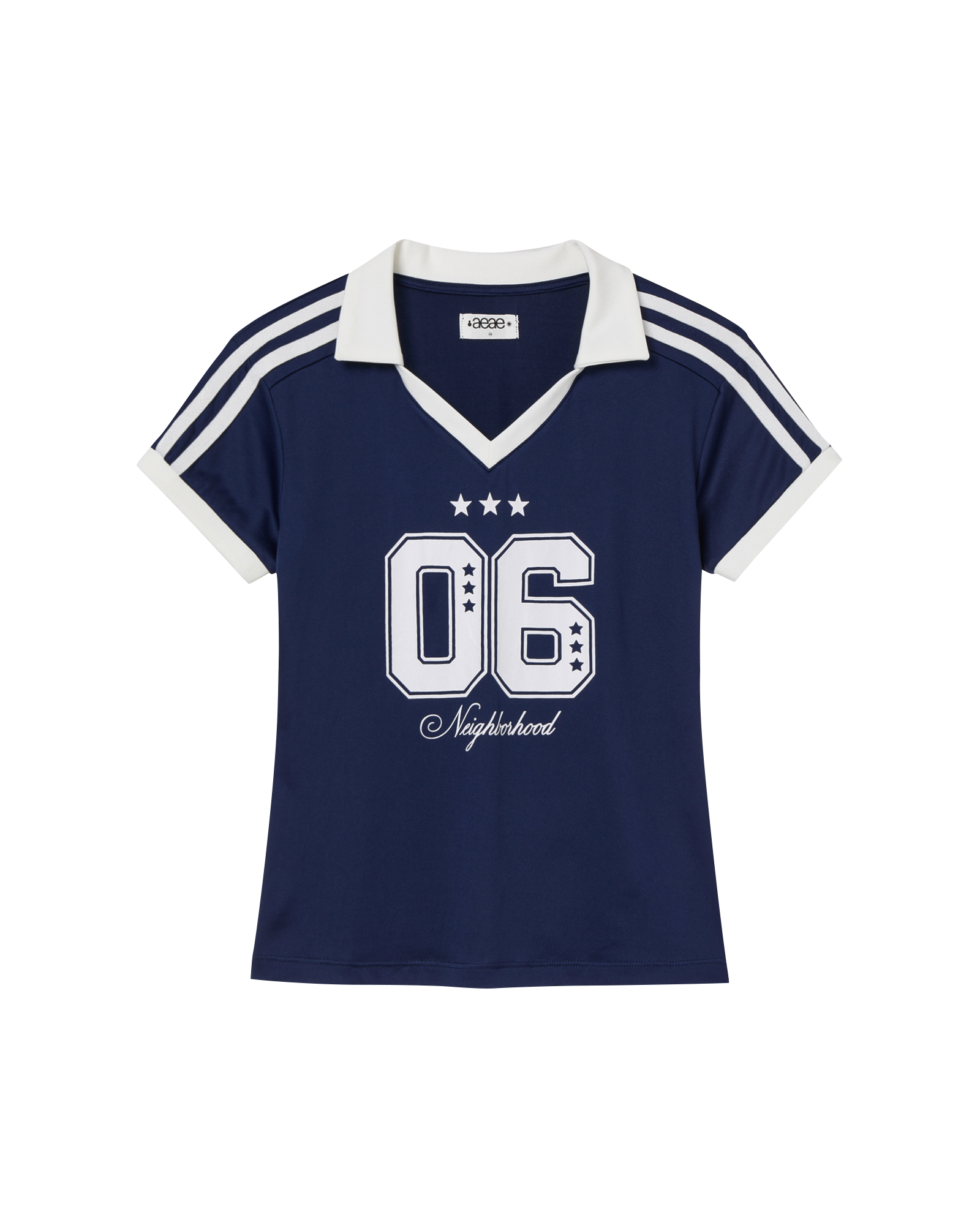 COLLAR JERSEY NAVY