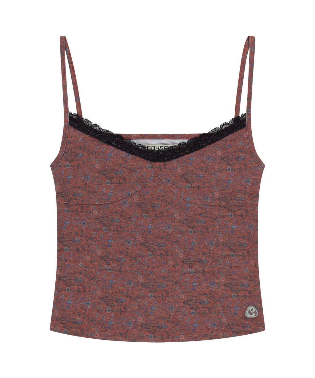 DOODLE SLEEVELESS RED