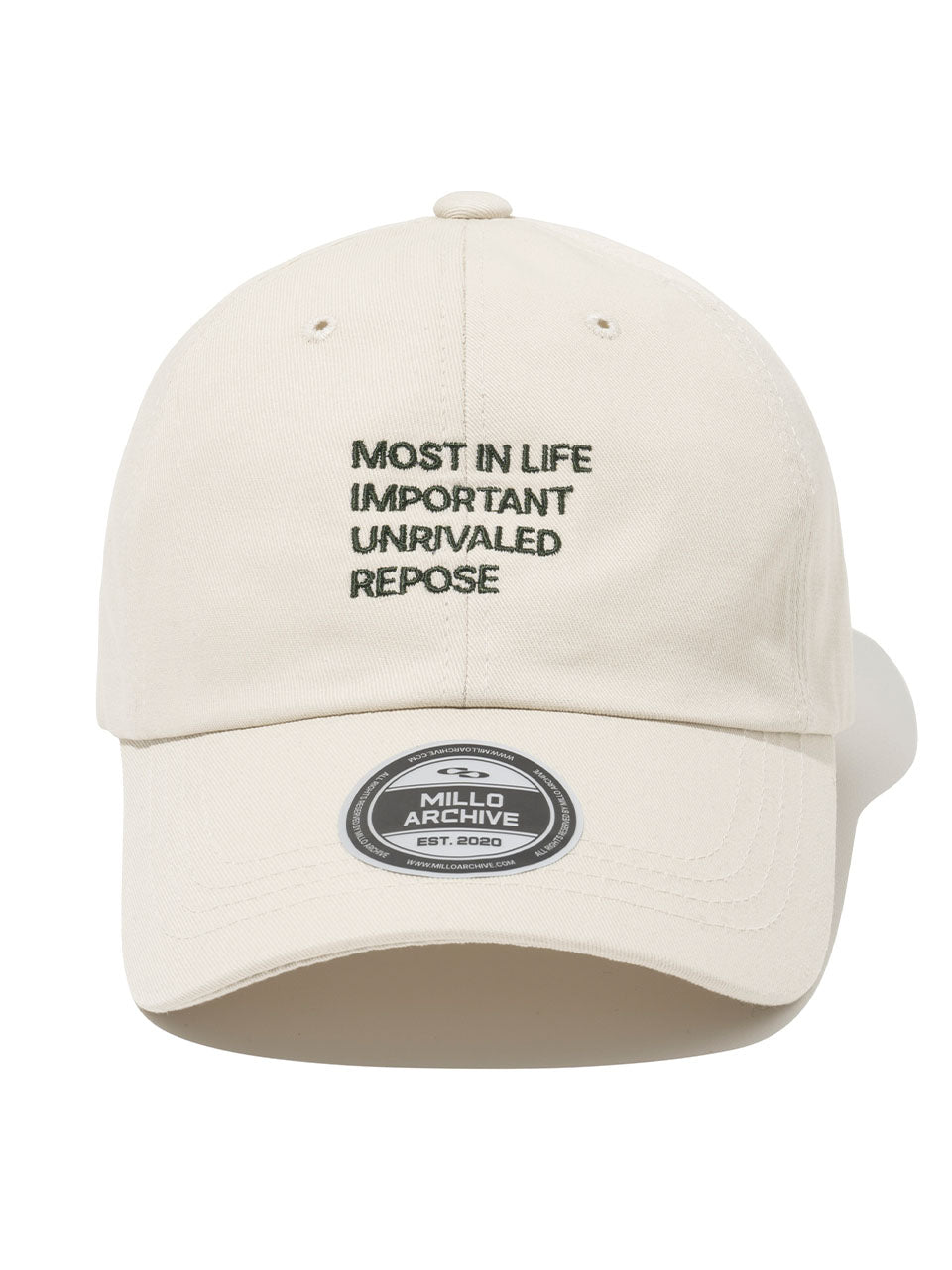 Repose Signature Ball Cap Light Beige