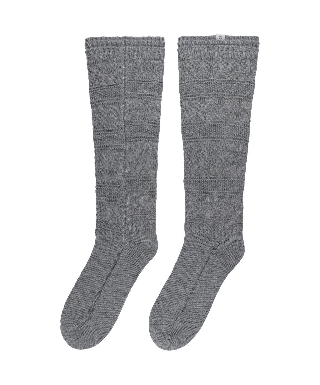MORI KNEE SOCKS CHARCOAL