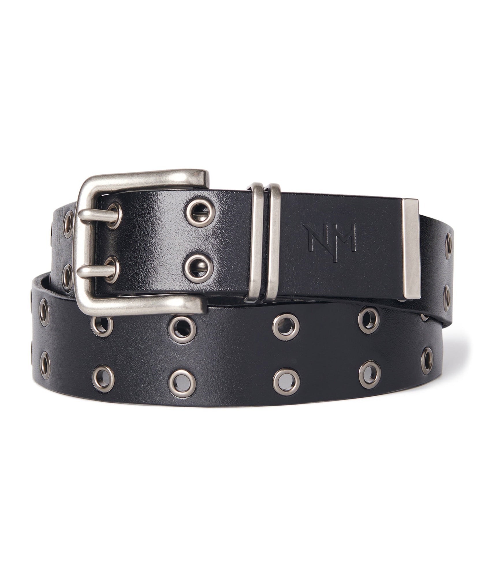 (4/22 deliver) NM UTILITY LEATHER BELT - BLACK