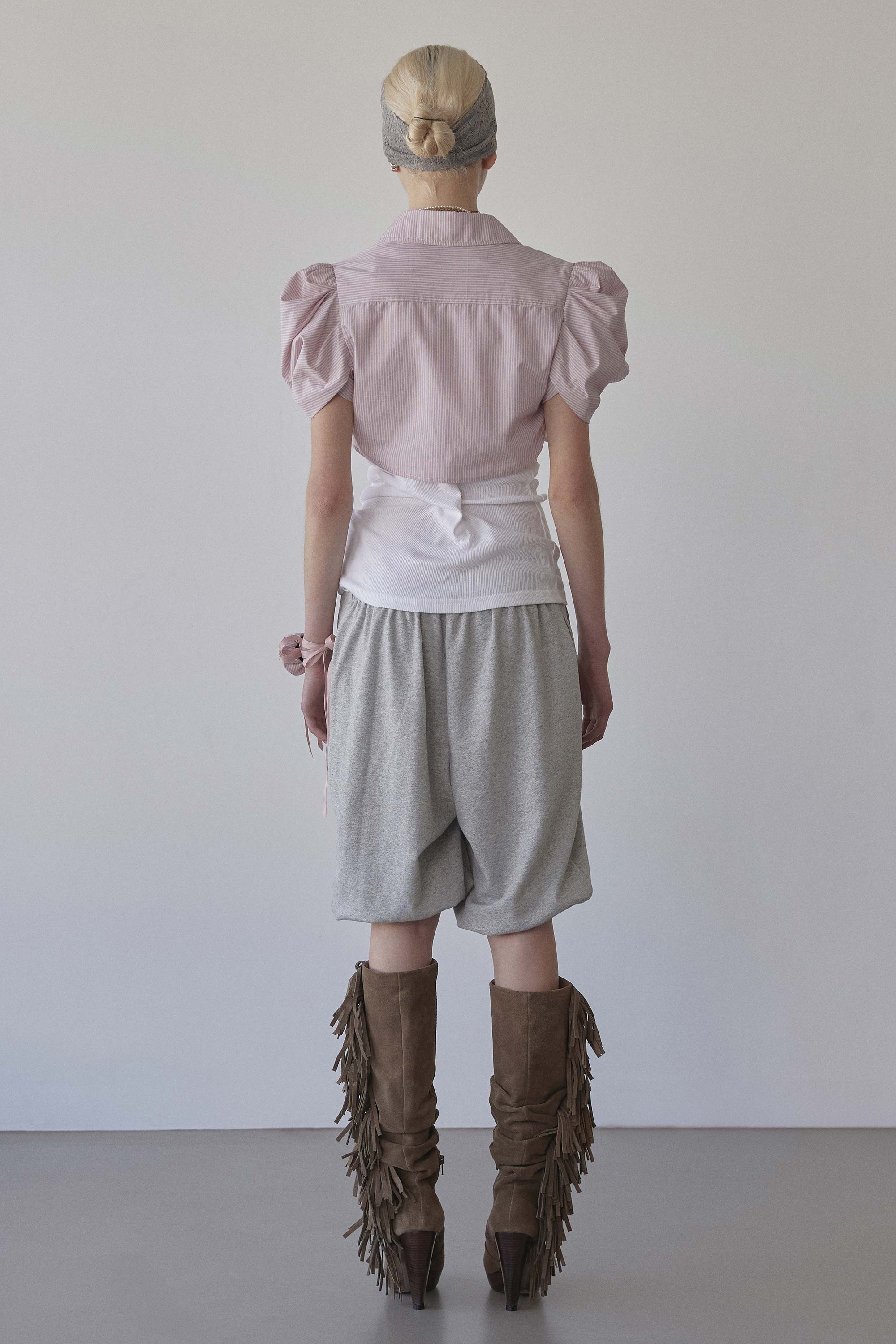 Rosetta Baby Shirt Pink Stripe