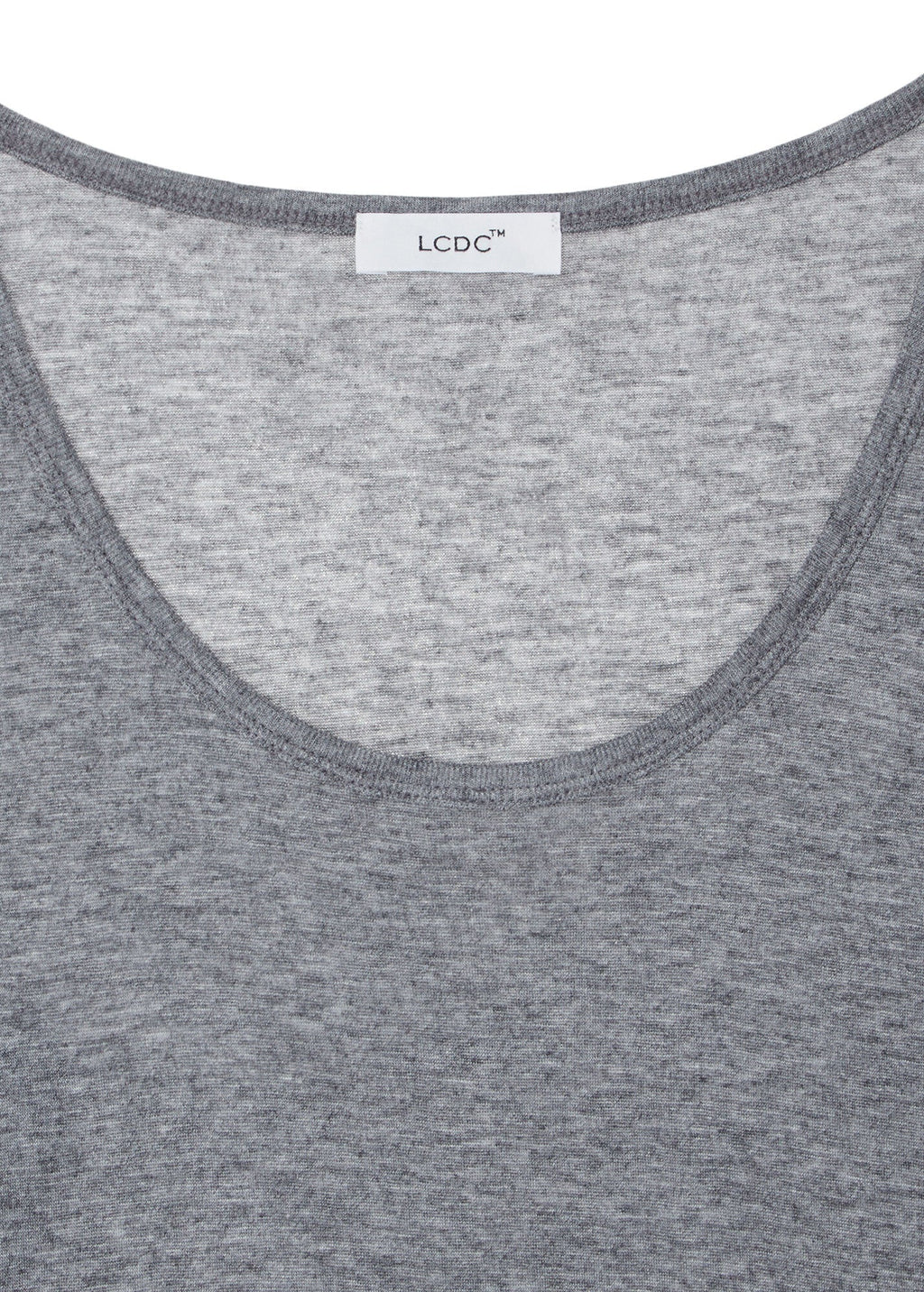 U-NECK JERSEY TOP / 2 Color