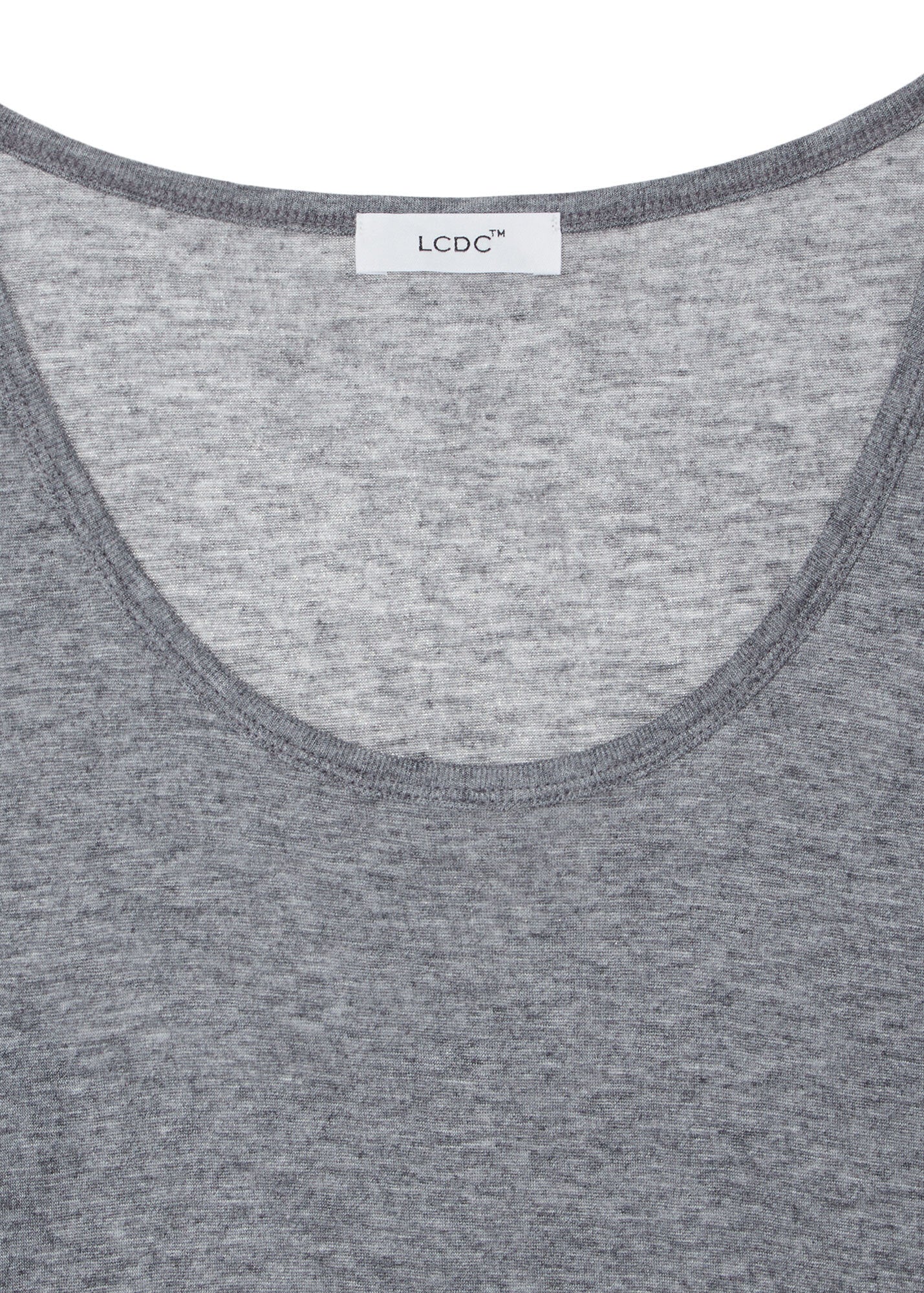 U-NECK JERSEY TOP / 2 Color