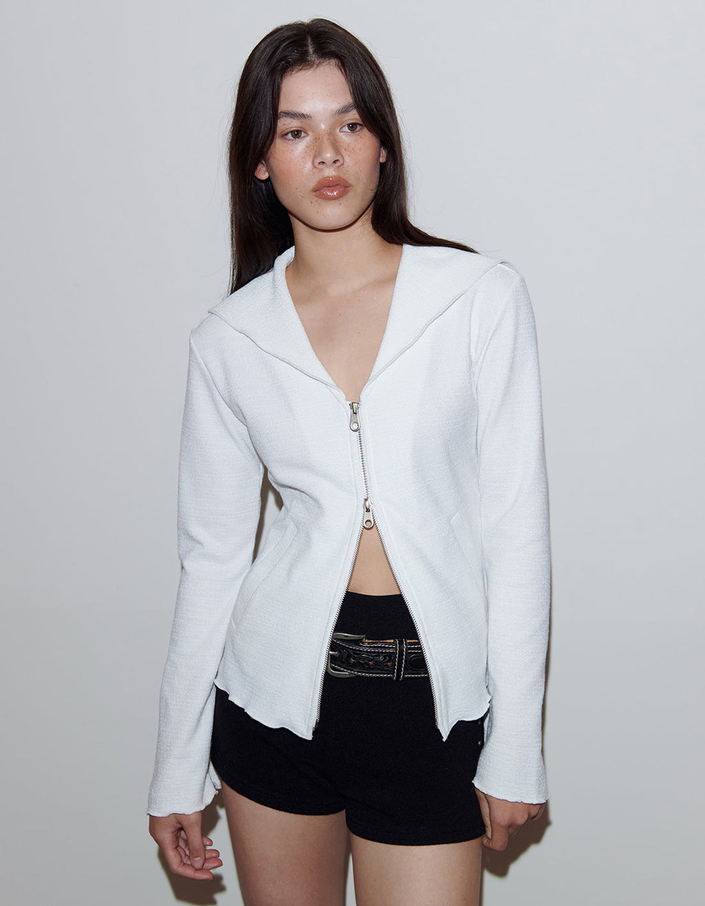 SAILOR TWO-WAY ZIPPED JACKET / 2 Color