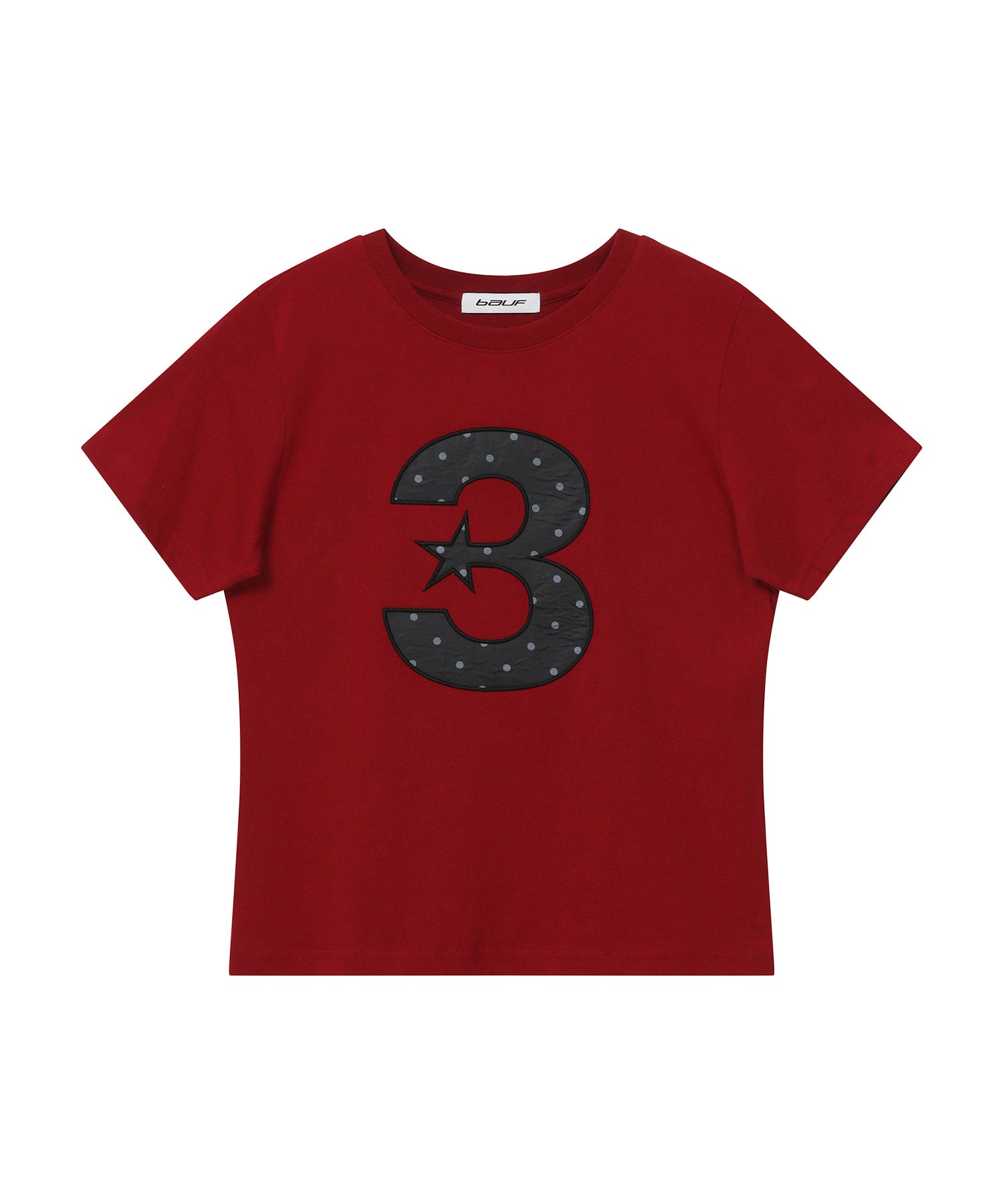 3 logo Dot Slim Fit T-shirt Red