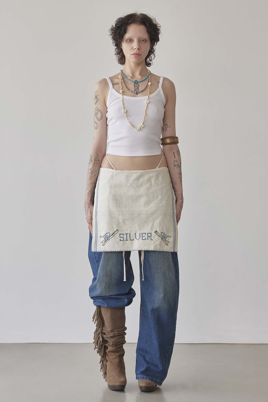 The Day Dreamers Cami Top White