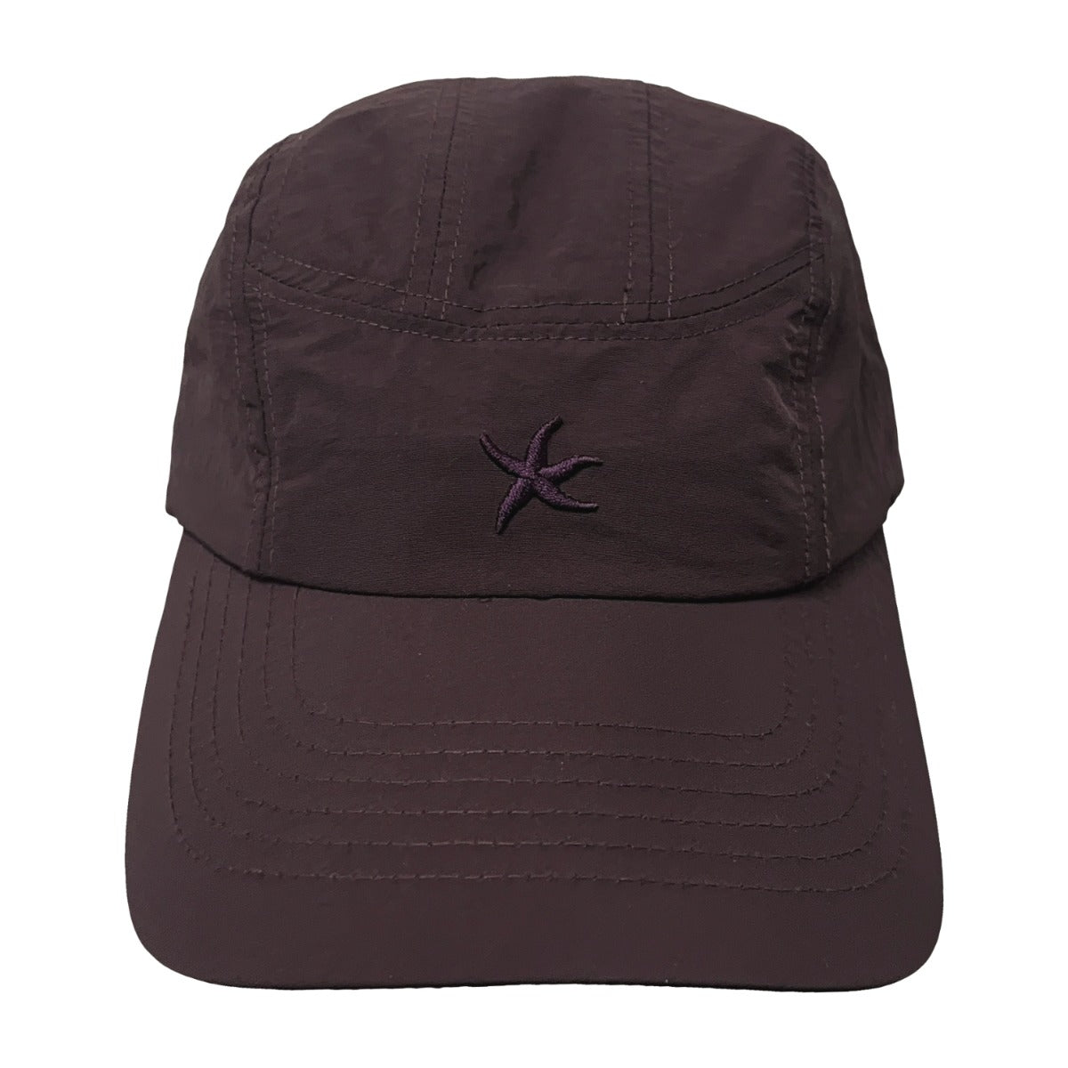 TCM starfish nylon 3 panel cap (burgundy)