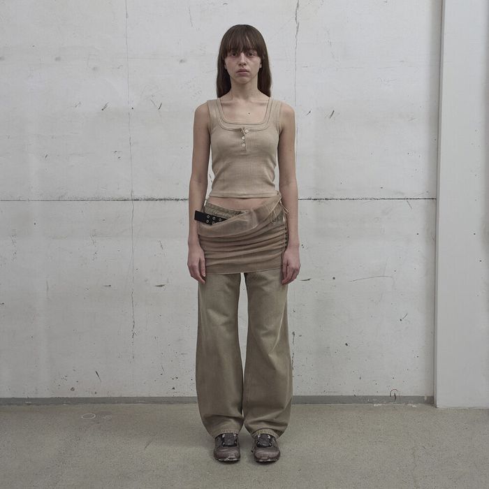 DOUBLE LAYERED TANK TOP / 3 Colour