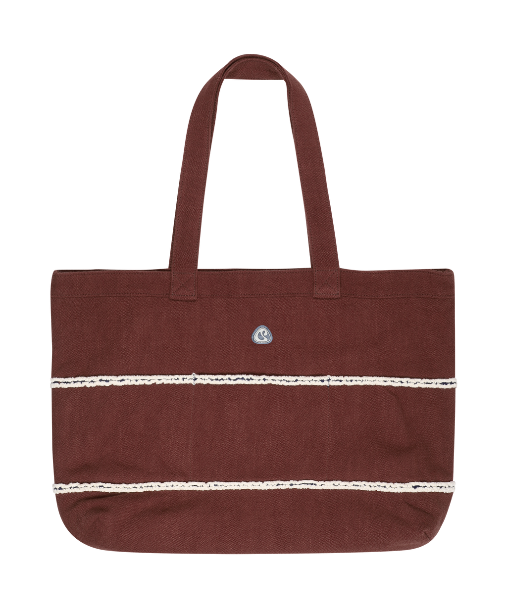MOKO REVERSIBLE TOTE BAG BRICK RED