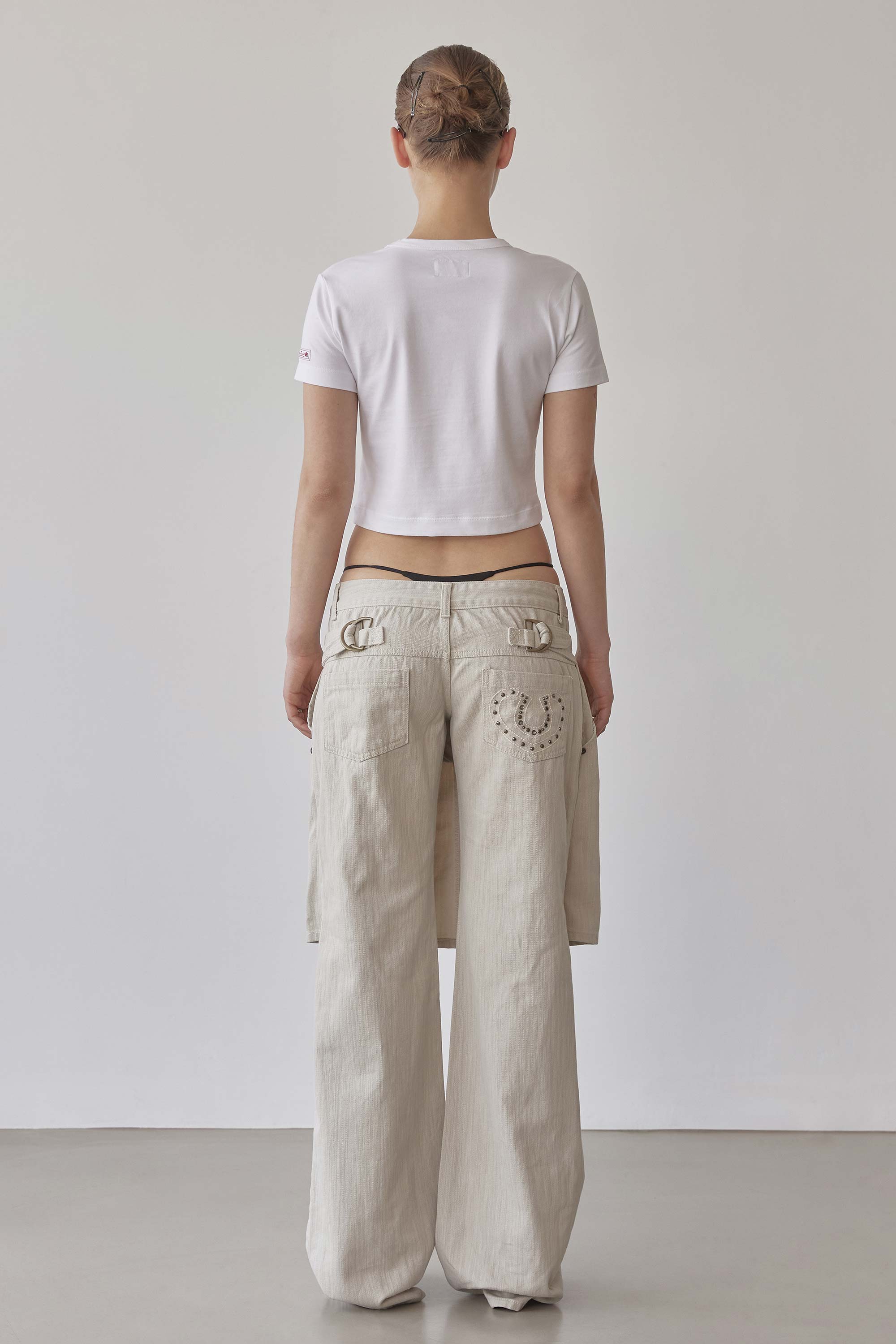 The Day Dreamers Crop Top White