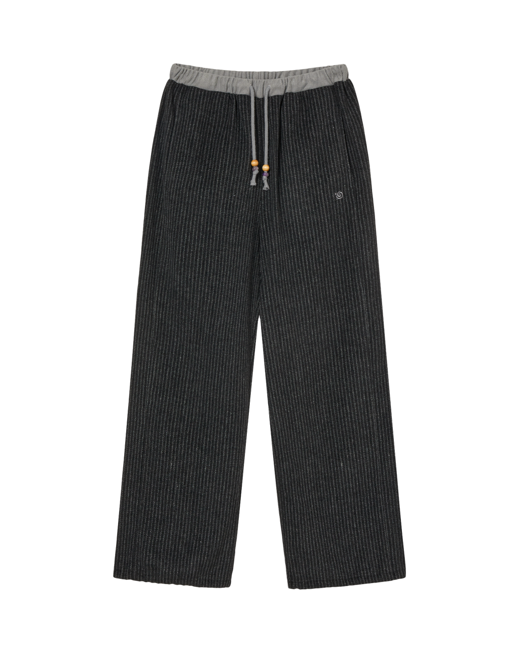 ANGEL STRIPE PANTS BLACK