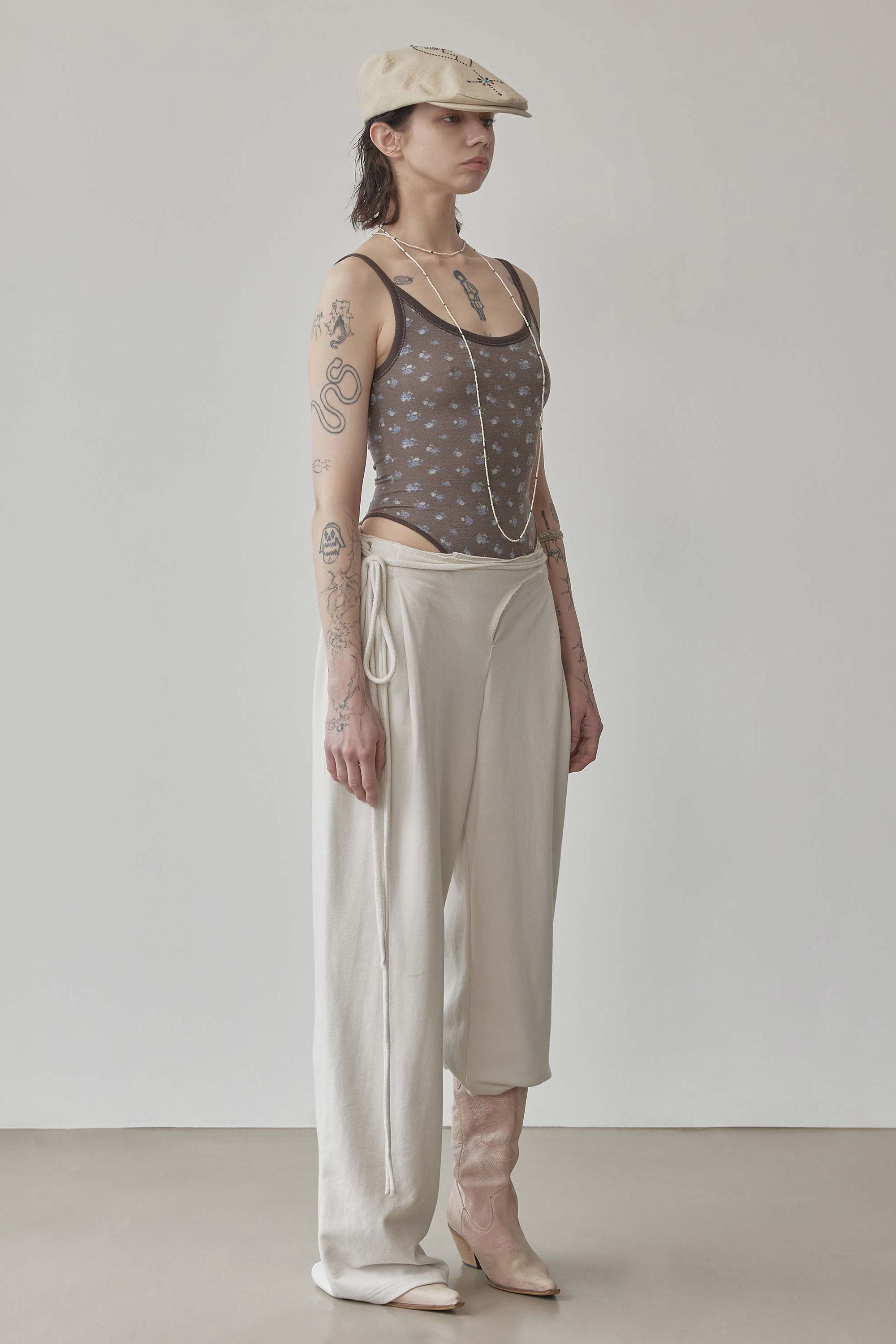 Wrap Sweatpants Dirty White