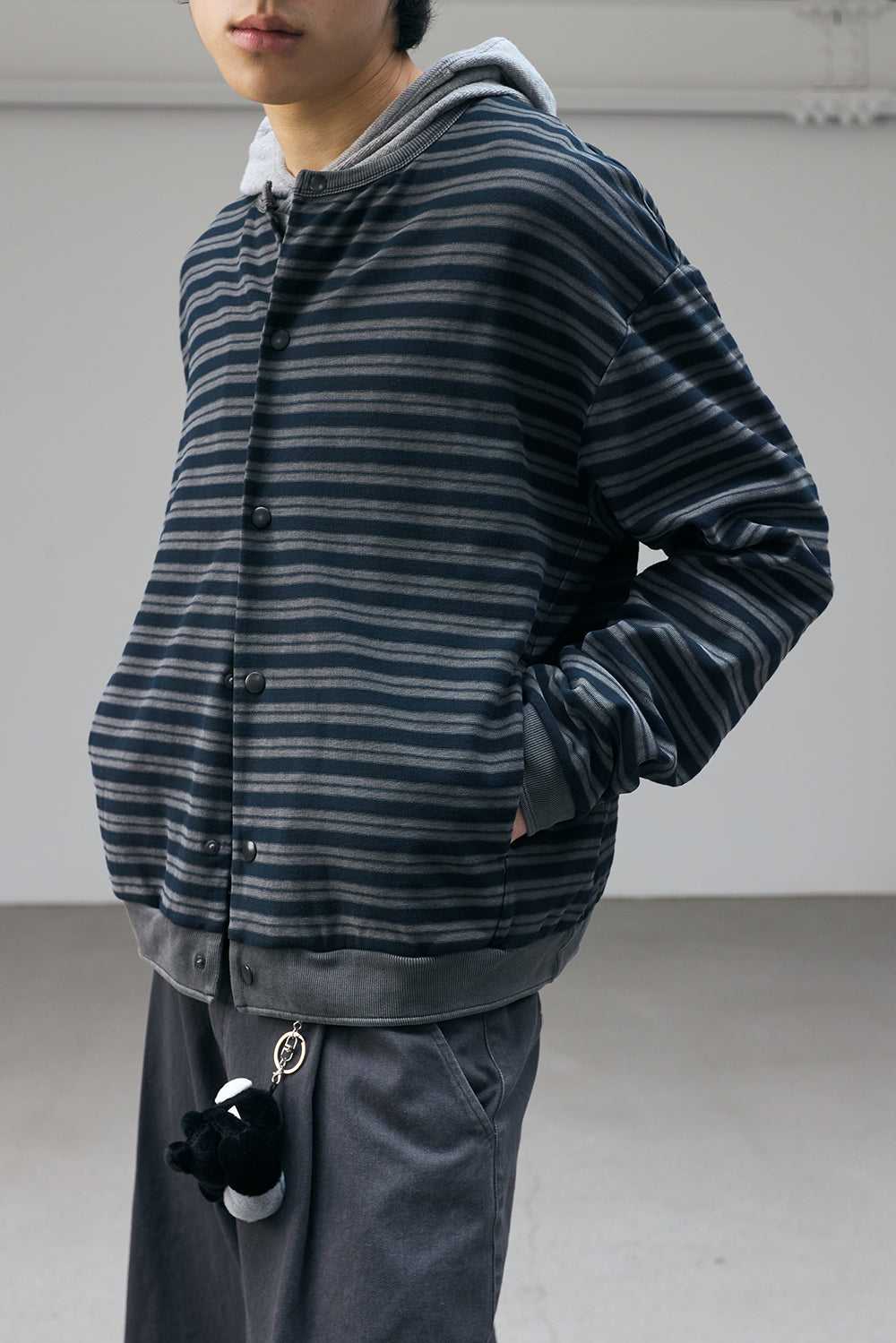 Stripe Cardigan / 3 COLOR