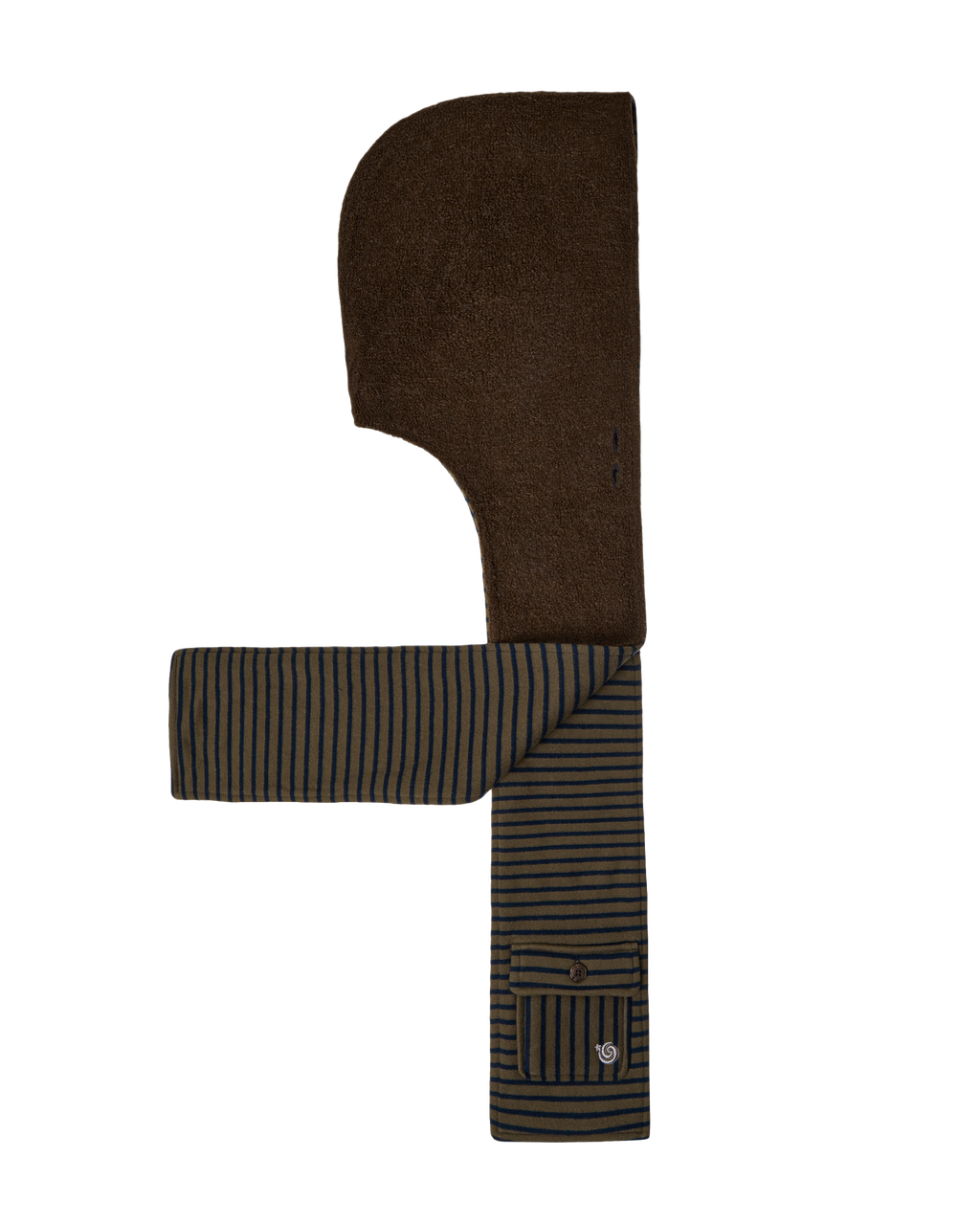 POCKET HOOD MUFFLER KHAKI