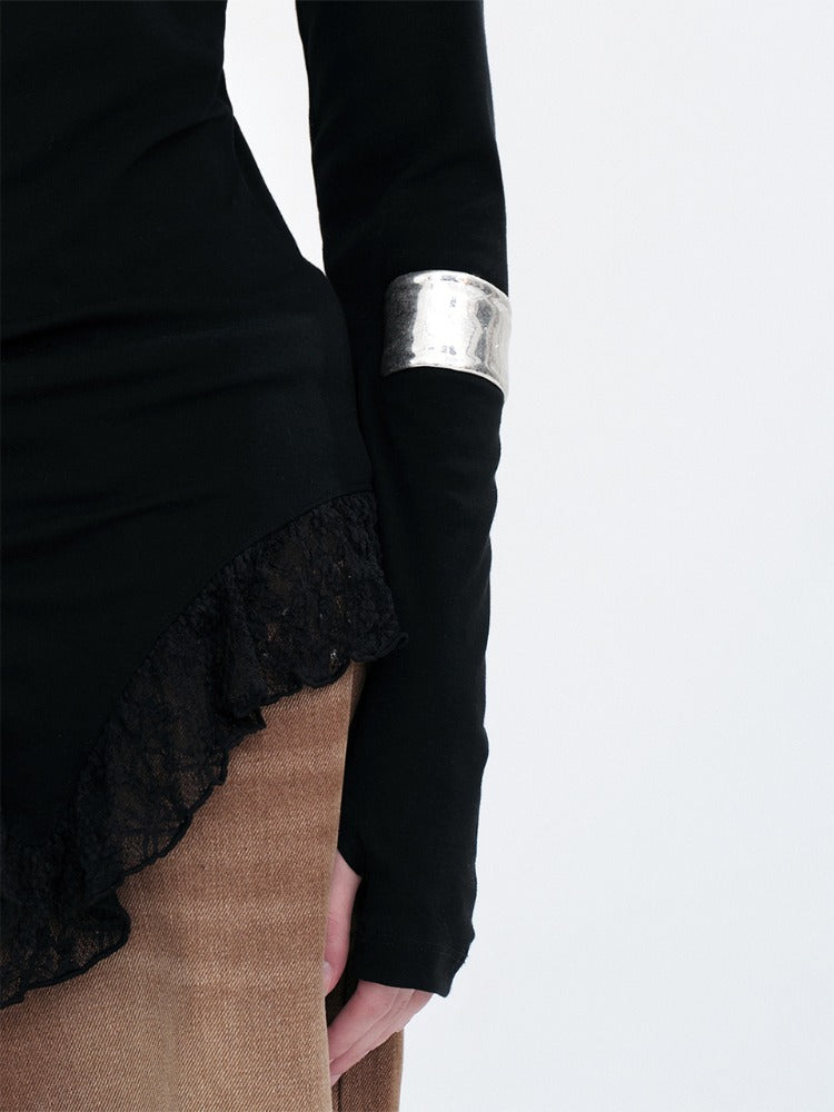 Bold Cuff Bracelet Silver