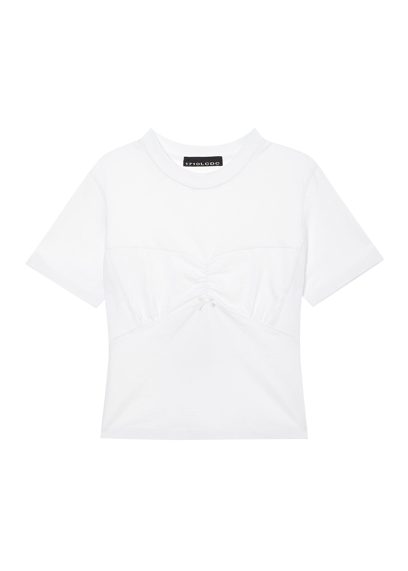 BUSTIER DETAIL T-SHIRTS / 2 Color