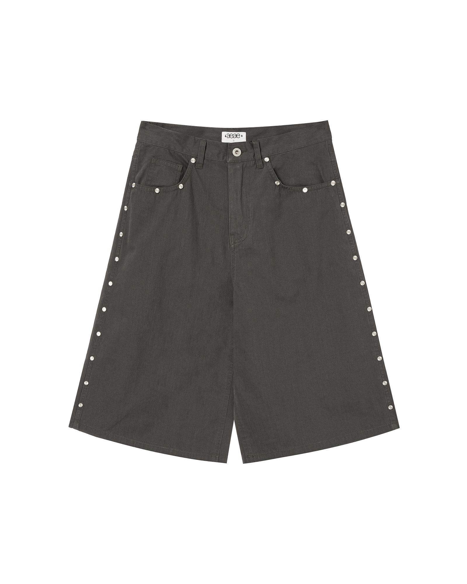 STUD SHORTS CHOCOLATE