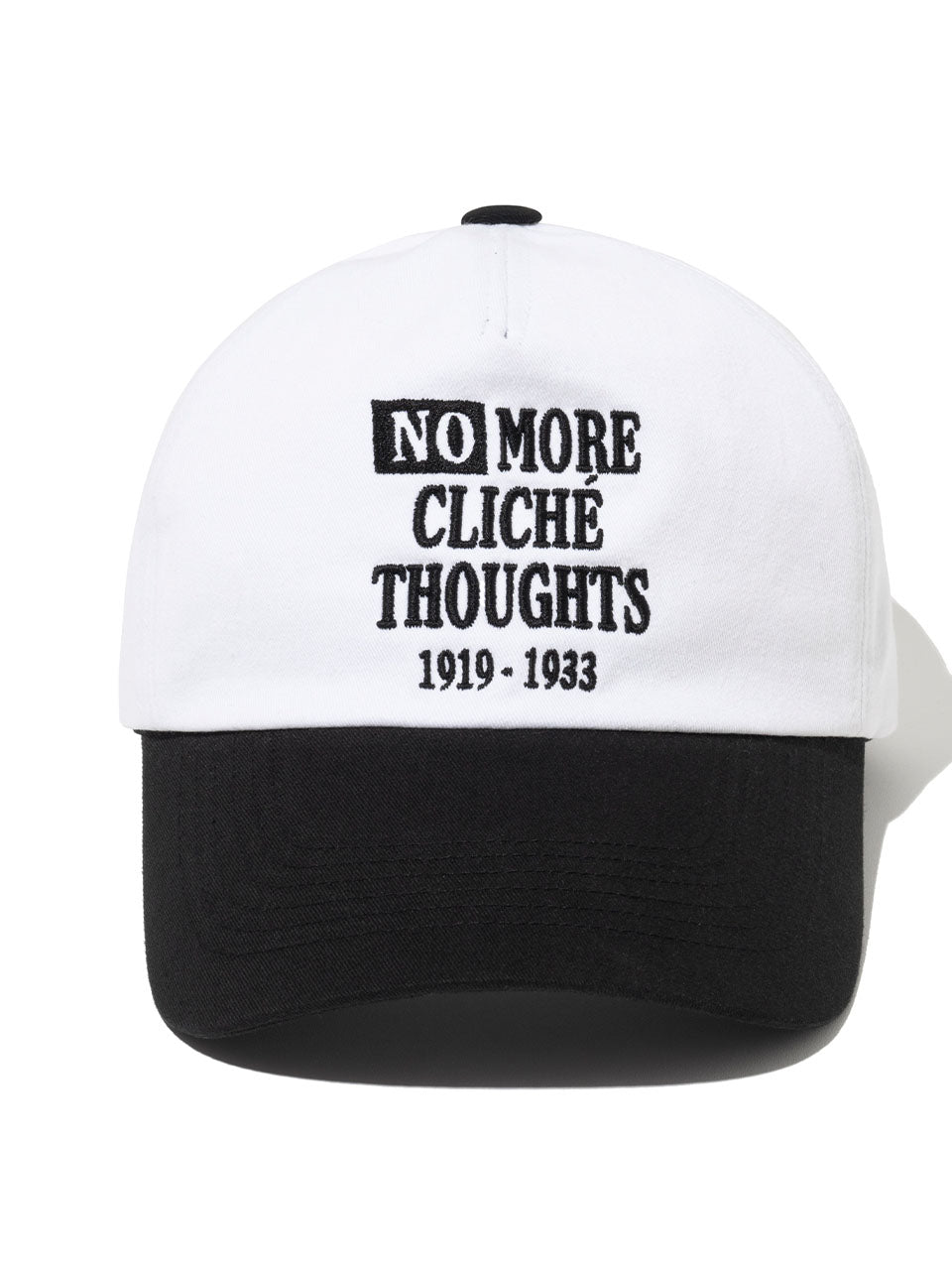 Track Forward New Ball Cap White Black