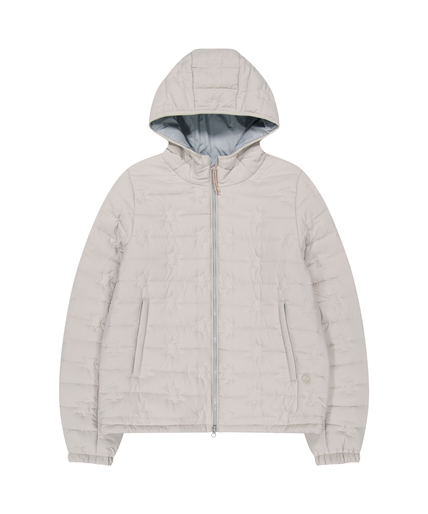 FLUFFY LIGHT PADDED JACKET IVORY
