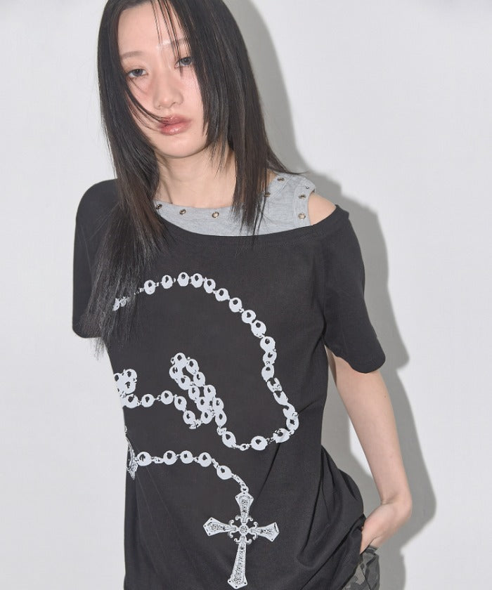 ROSARY NOIRER TEE (BLACK)