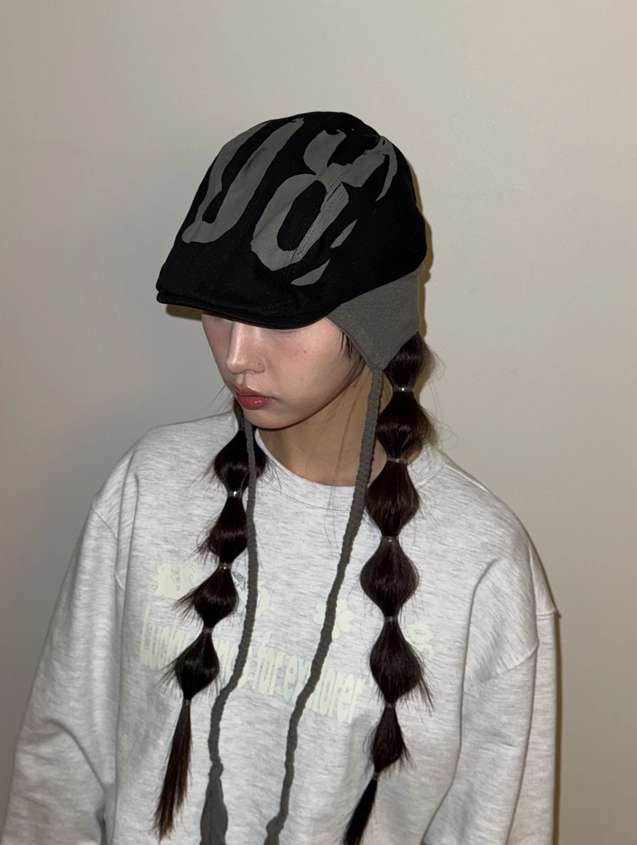 CRACK HUNTING CAP 08 (BLACK)