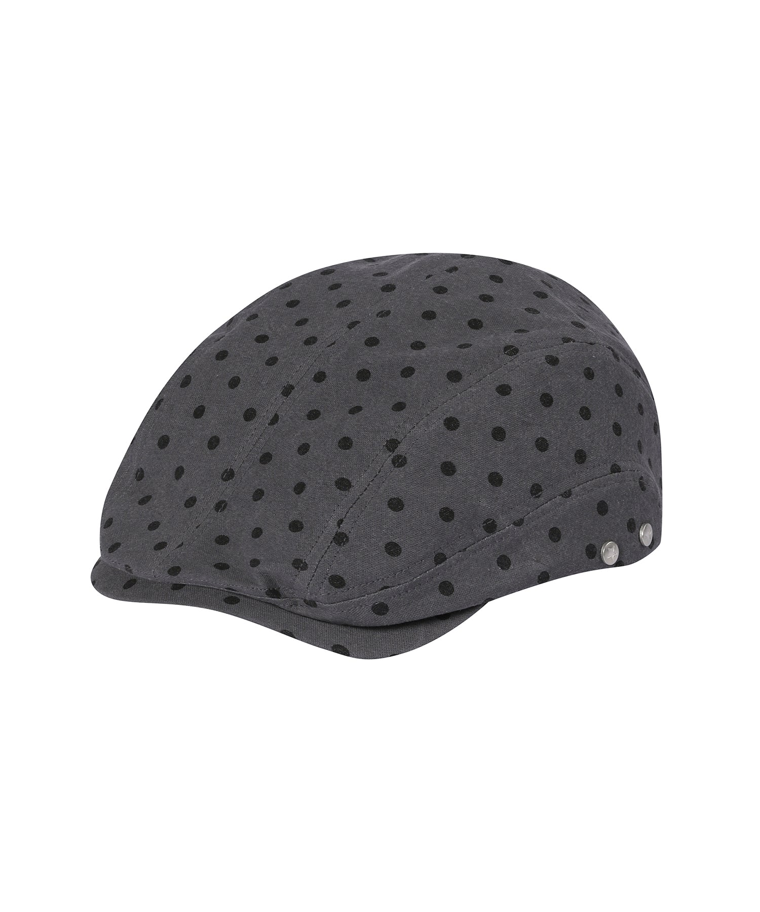 Dot Rivet Hunting Cap Charcoal