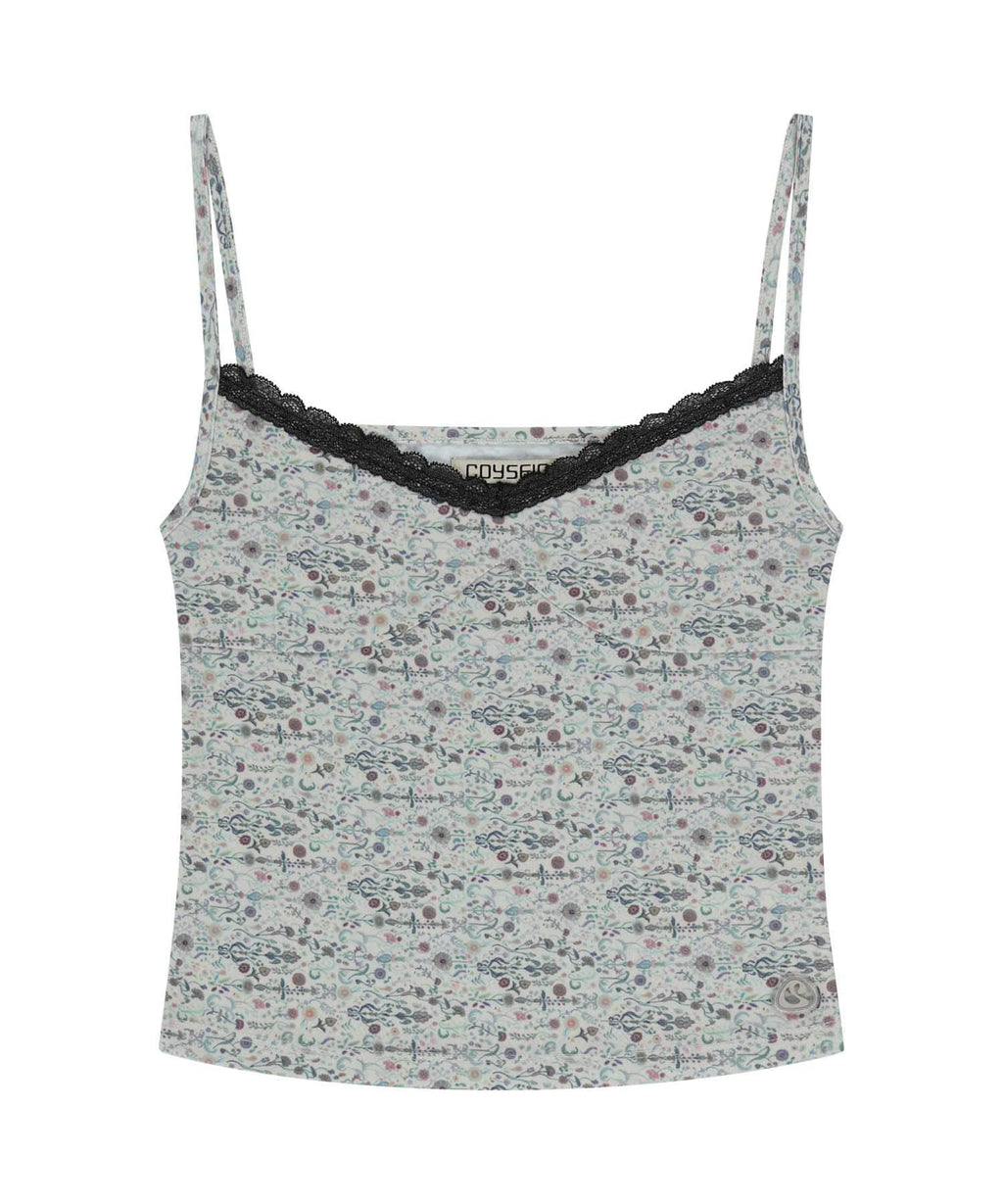 DOODLE SLEEVELESS IVORY